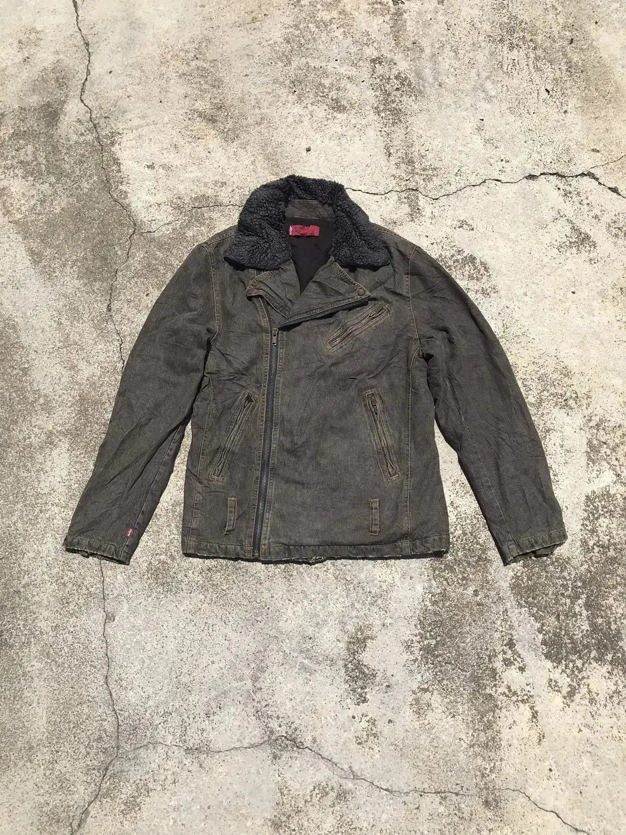 Levi's Vintage Clothing Vintage Levis Denim Sherpa Jacket Size US M / EU 48-50 / 2 - 4 Thumbnail