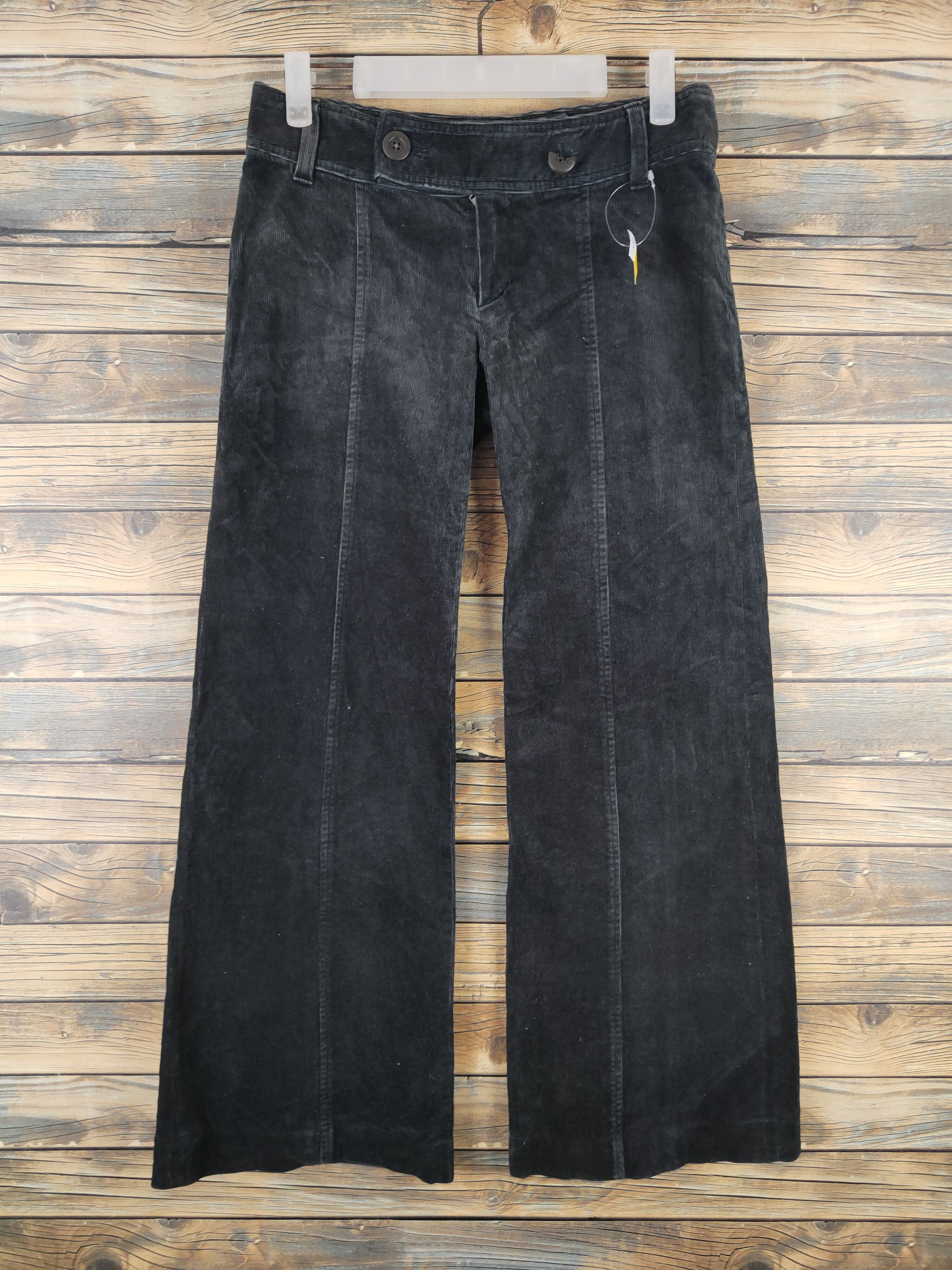 パンツ CECIL McBEE rope belt linen bell-bottom CECIL McBEE rope belt linen bell-bottom