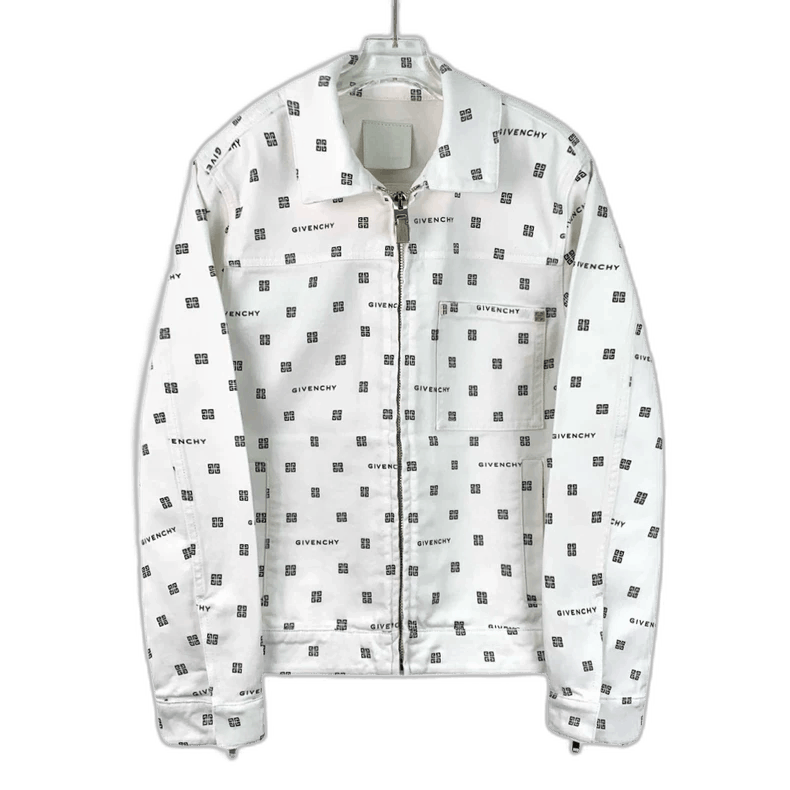 Givenchy Givenchy x Disney White Logo Print Jacket Size XXS / US 00 / IT 34 - 1 Thumbnail