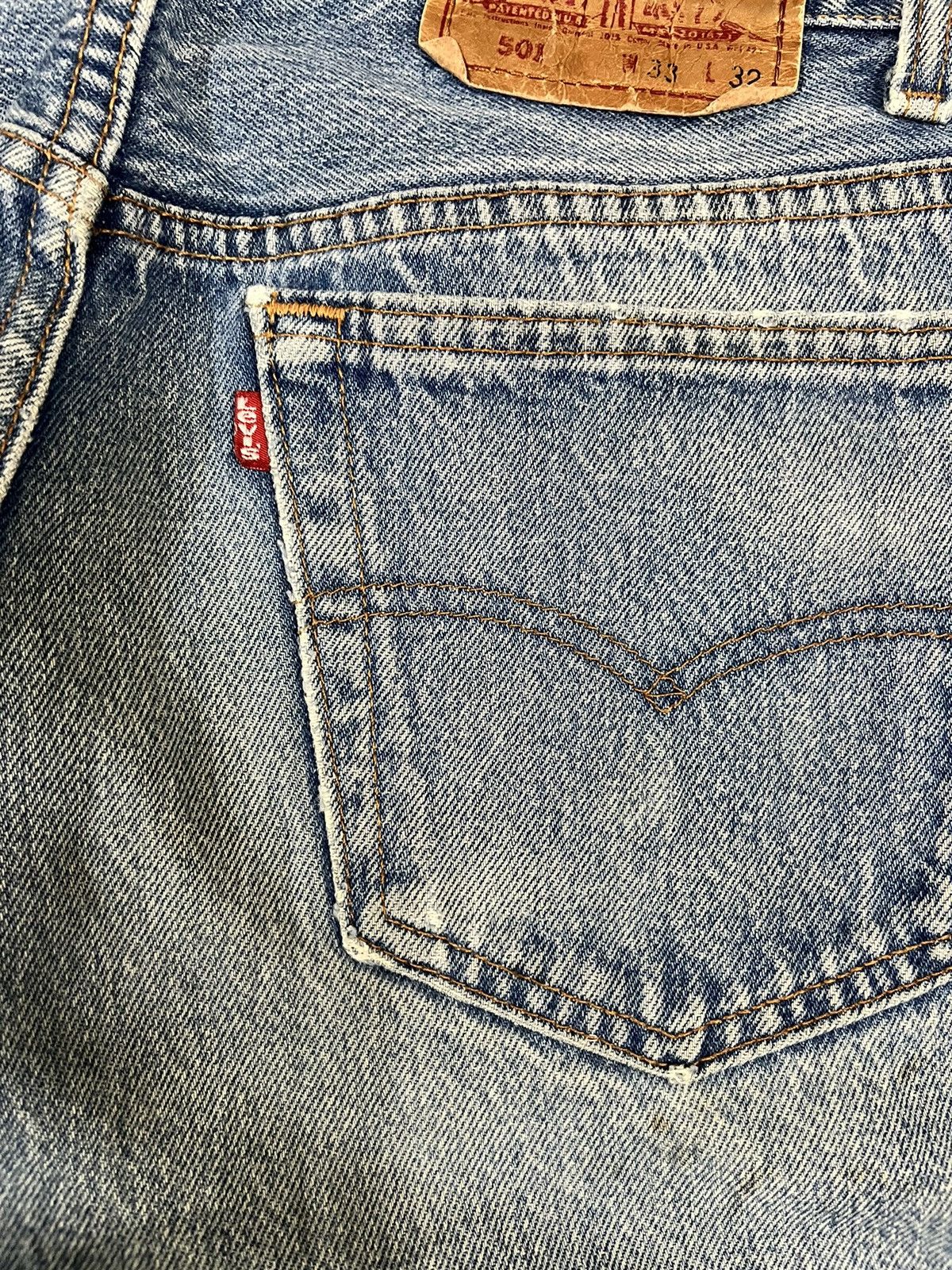 Levi's Vintage Levi’s 80’s 501 Distressed Denim Size US 32 / EU 48 - 14 Thumbnail