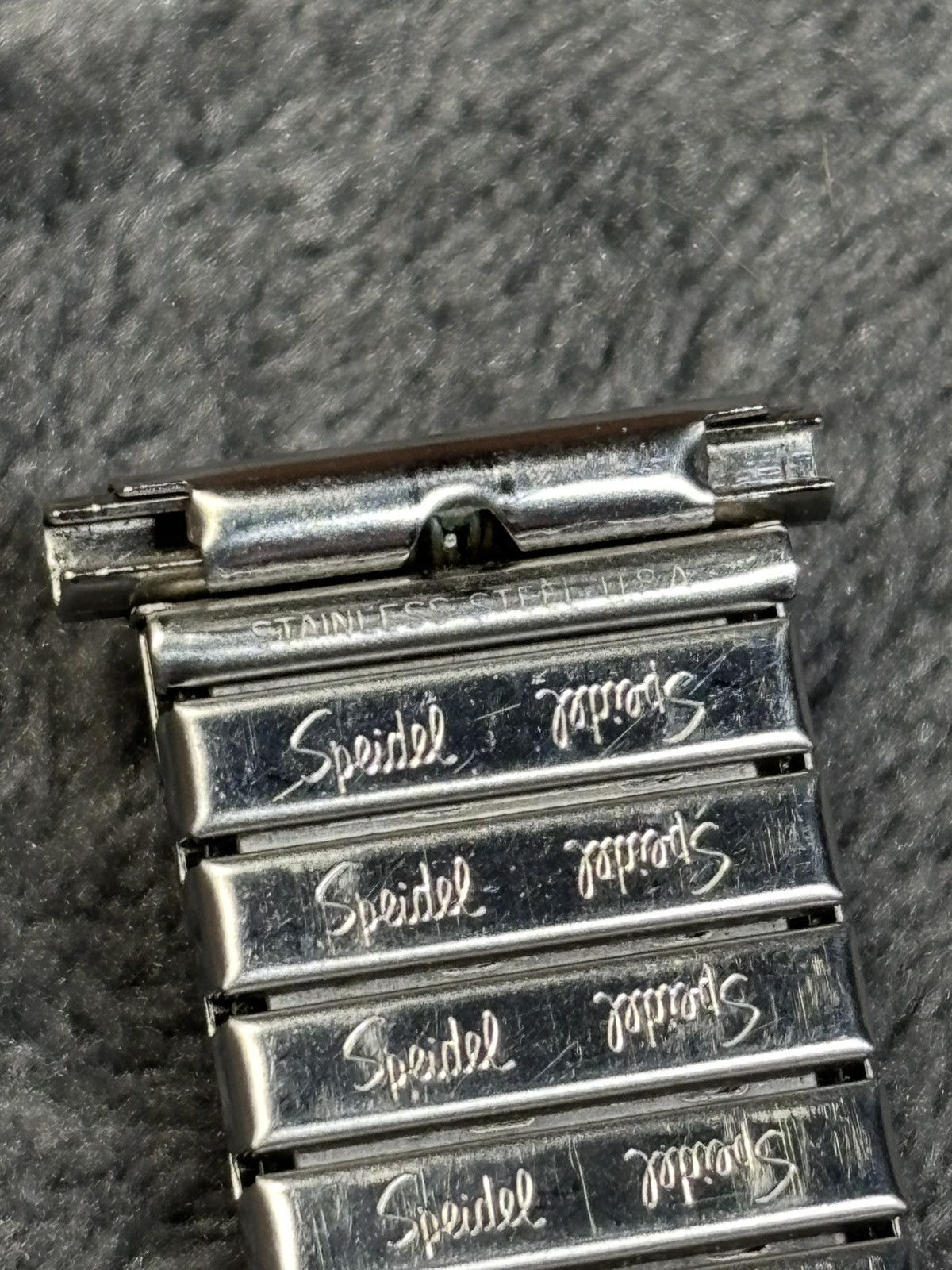 Other Vintage Speidel Expansion Stainless Steel Watch Band Size ONE SIZE - 5 Thumbnail
