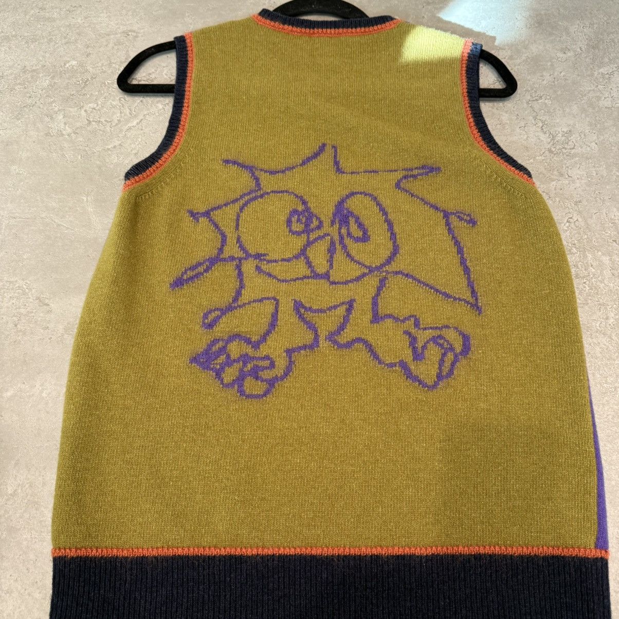 Heaven by Marc Jacobs HEAVEN by Marc Jacobs Scribbly Friends Sweater Vest Size US S / EU 44-46 / 1 - 3 Thumbnail