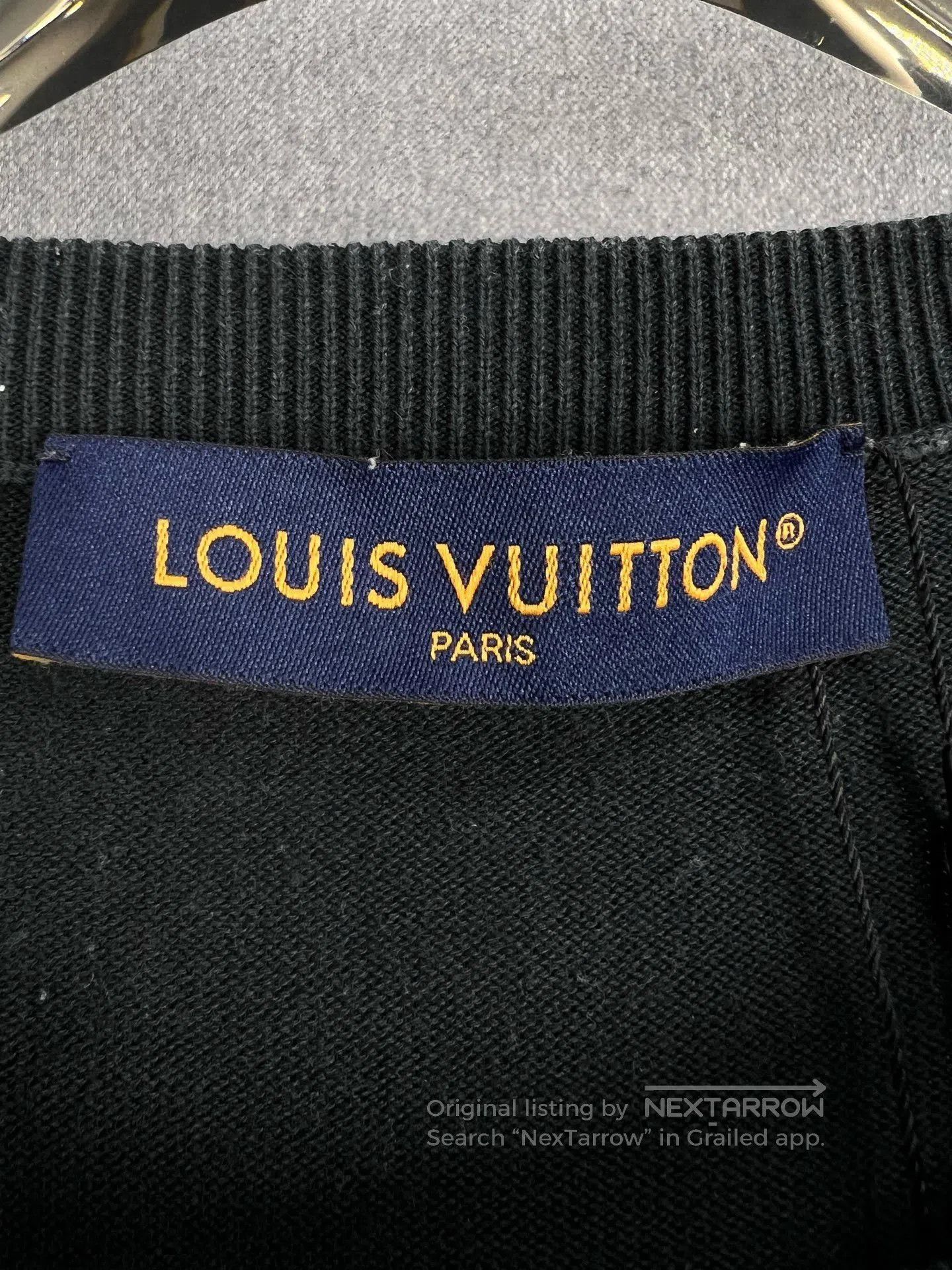Louis Vuitton Louis Vuitton LV Black Portrait Knit Tee. Size US L / EU 52-54 / 3 - 4 Thumbnail