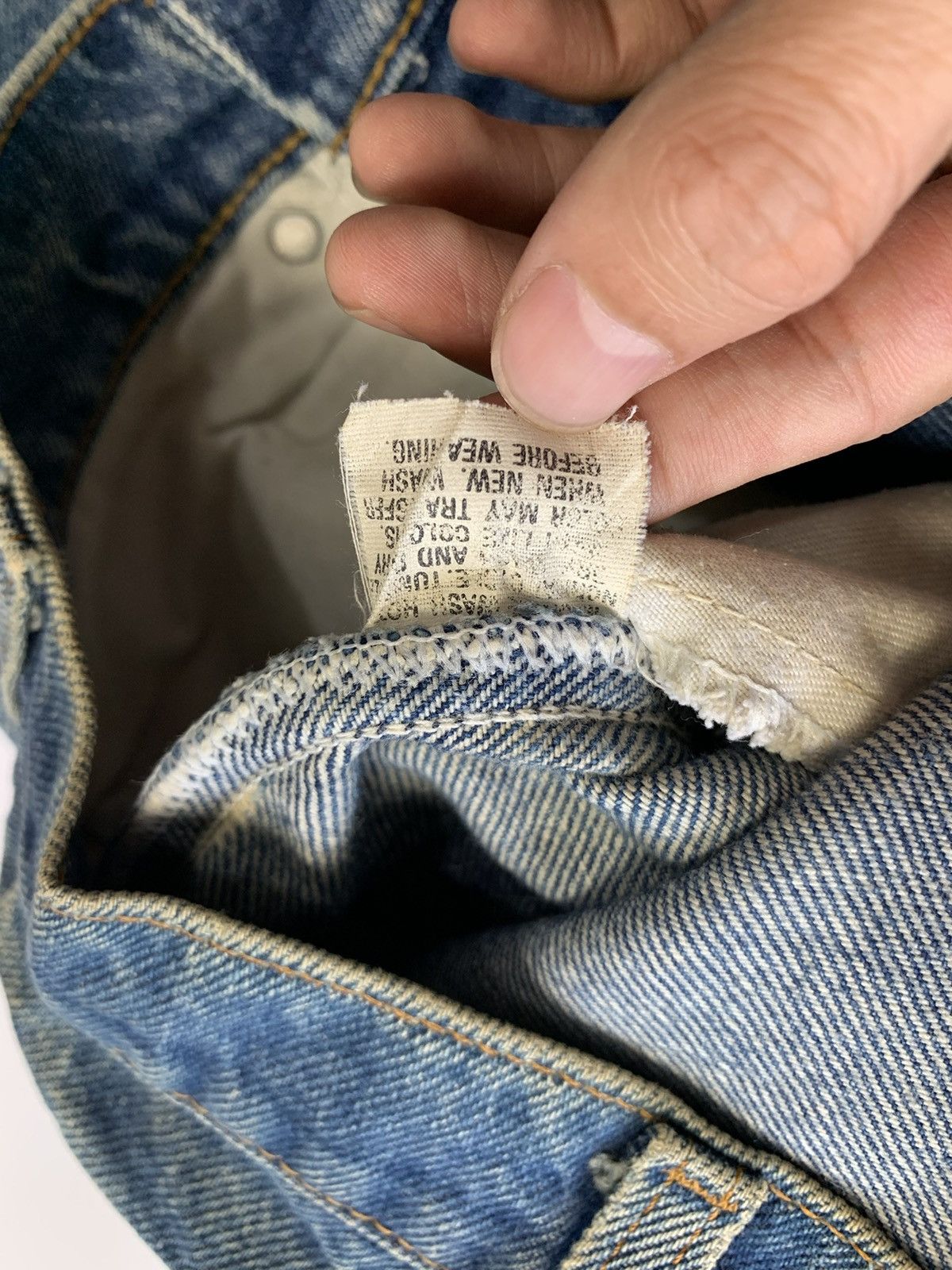 Levi's Vintage Clothing levis 517 vintage 80s blue jeans wash pant Size US 31 - 5 Thumbnail