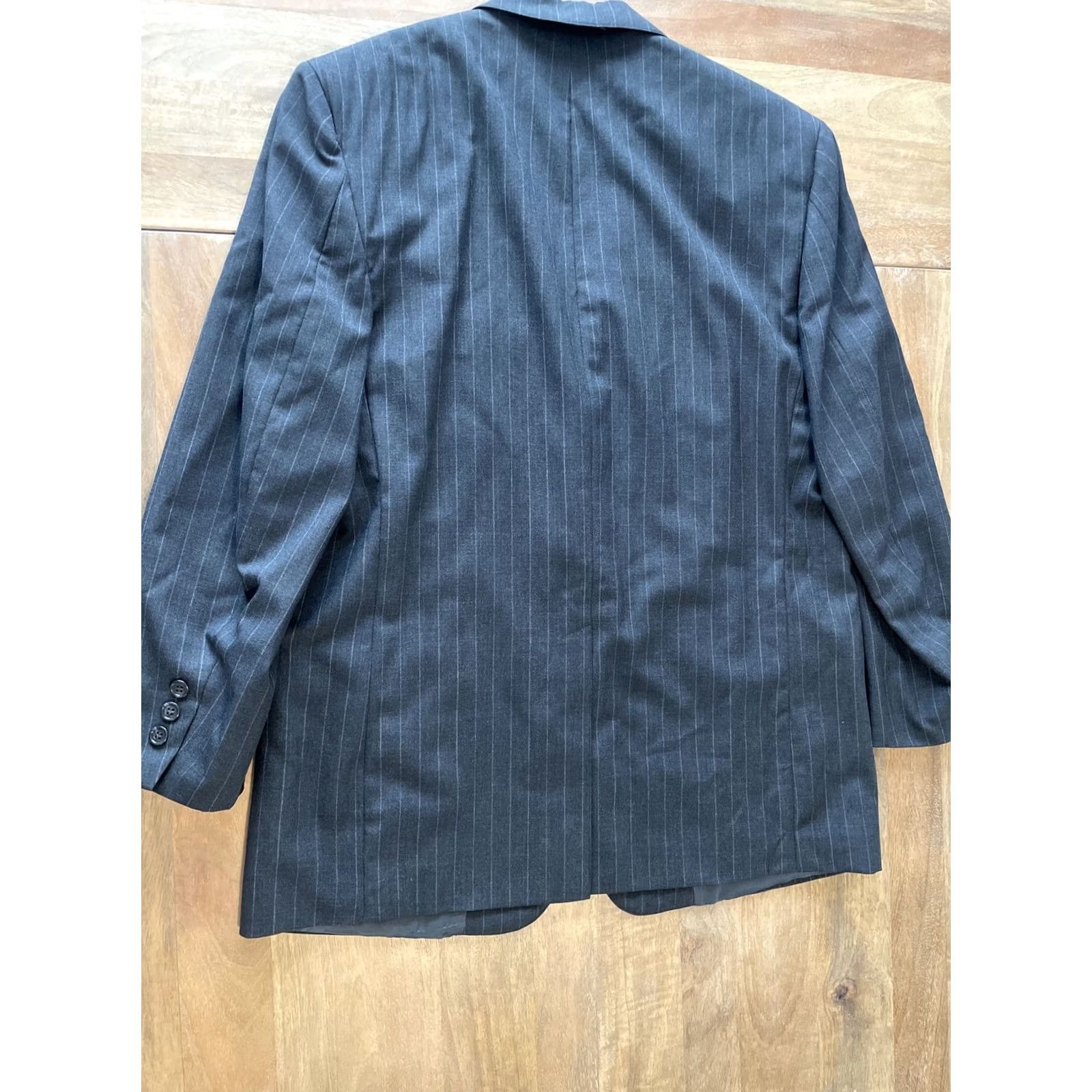 Brooks Brothers VINTAGE Brooks Brothers Makers Brooksease Blazer Jacket 100% Wool Blue Size 41 USA Classic Size 42R - 2 Thumbnail