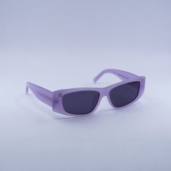 Givenchy 🕶️ New Givenchy GV40048F 78A Sunglasses - Shiny Lilac Frame Size ONE SIZE - 5 Thumbnail