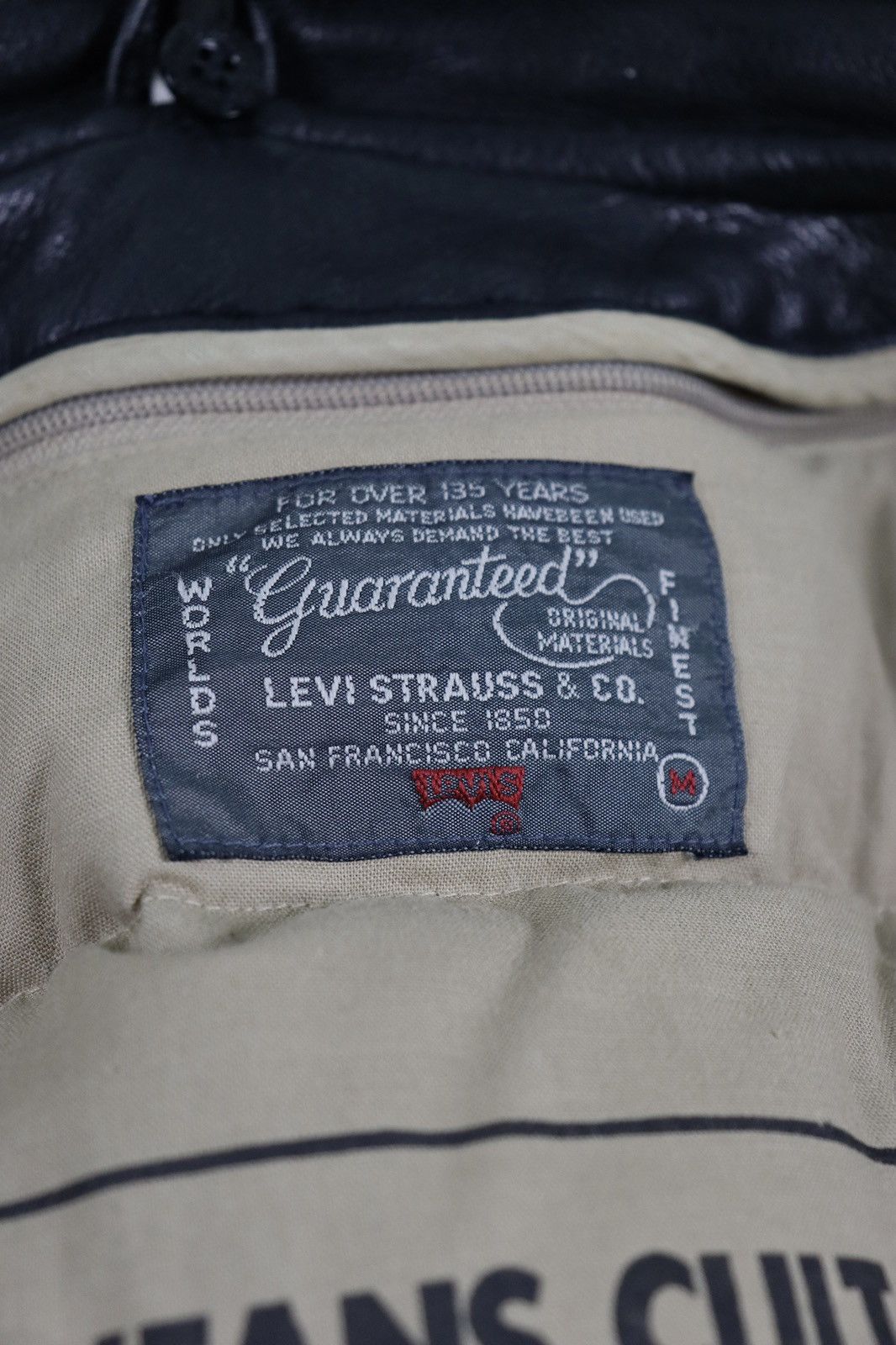 Levi's Vintage Clothing 90’s Levi's Leather Jacket + Puffer Vest Made in Korea Size US M / EU 48-50 / 2 - 11 Thumbnail