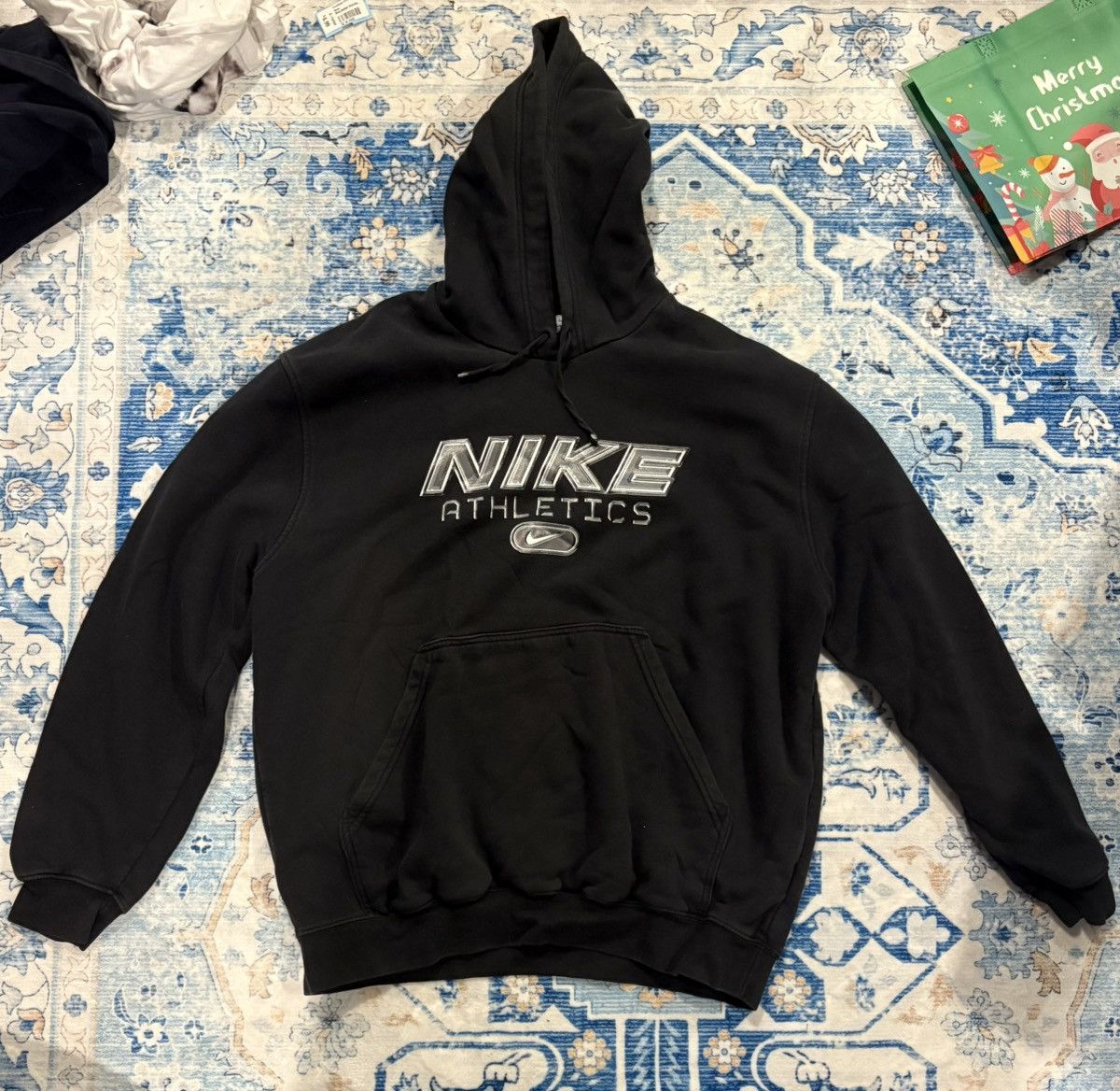 Nike Vintage 90’s nike athletics hoodie Size US XL / EU 56 / 4 - 1 Thumbnail