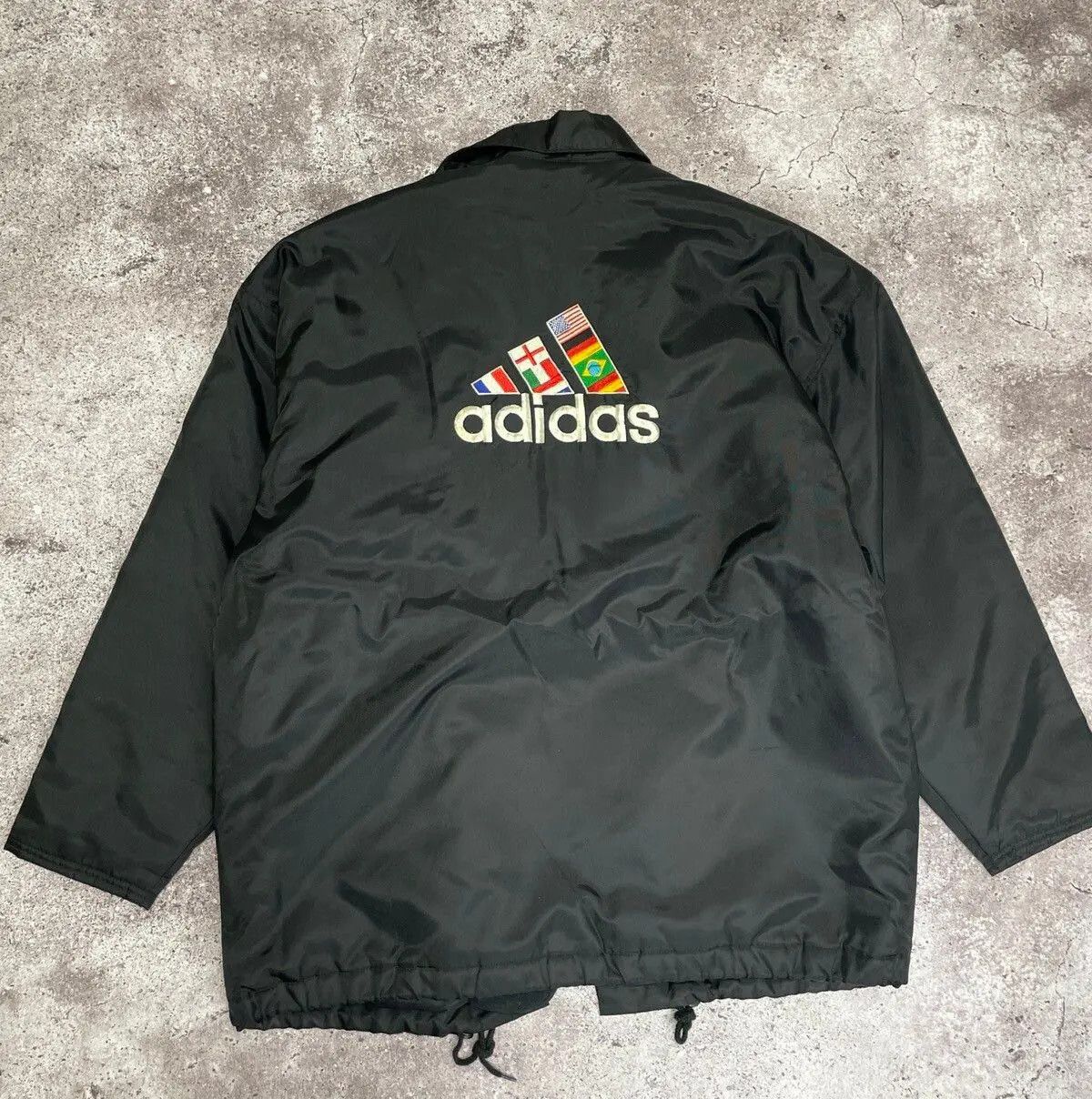Adidas ADIDAS VINTAGE SOCCER BOMBER LIGHT JACKET FRANCE 98 Size US XL / EU 56 / 4 - 1 Thumbnail