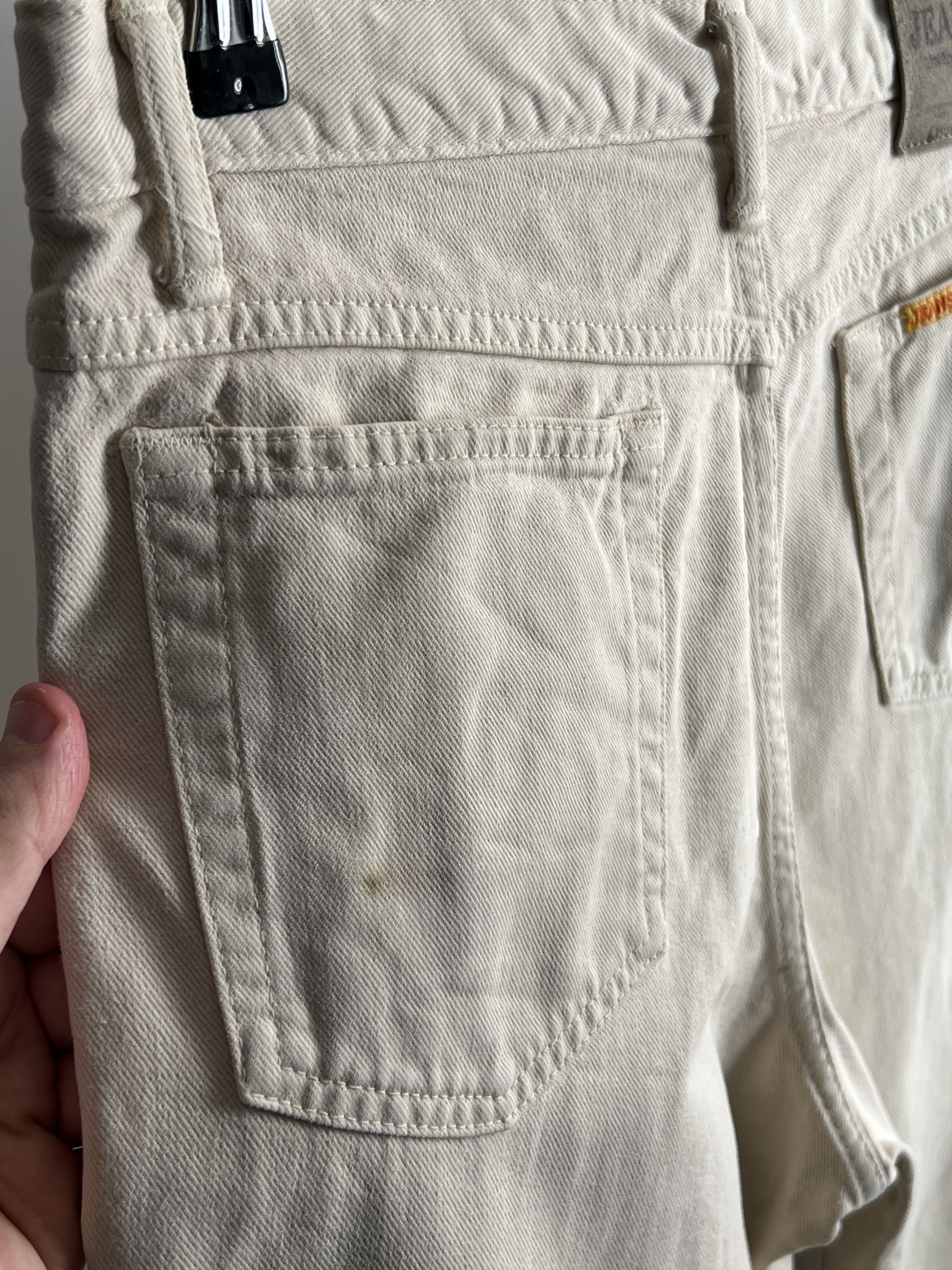 Edwin × Japanese Brand × Vintage Edwin Japanese Vintage Beige Jeans 30 x 34 Newton Work Size US 31 - 15 Thumbnail