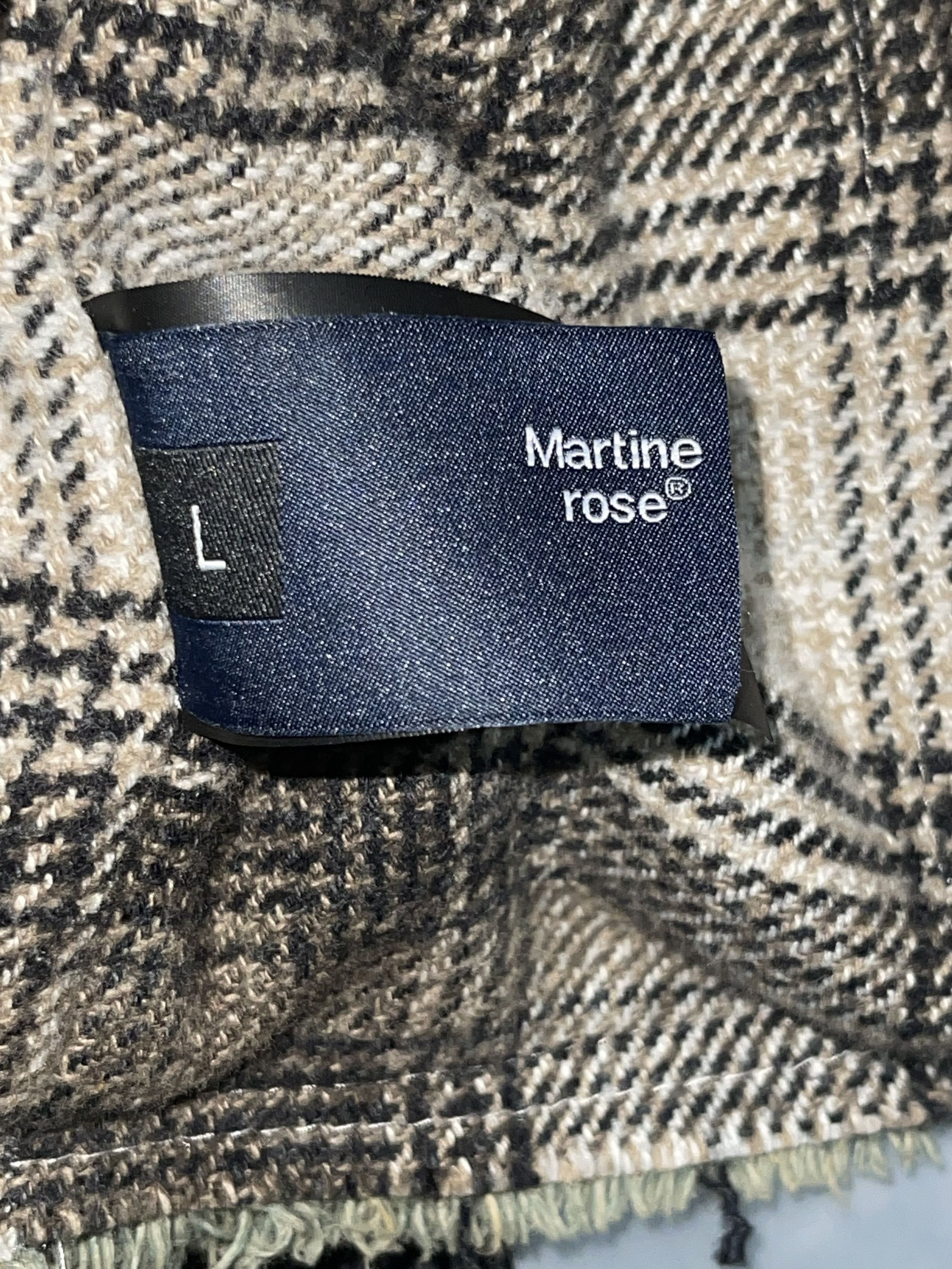 Martine Rose Martine Rose denim jacket cropped Size L / US 10 / IT 46 - 10 Thumbnail