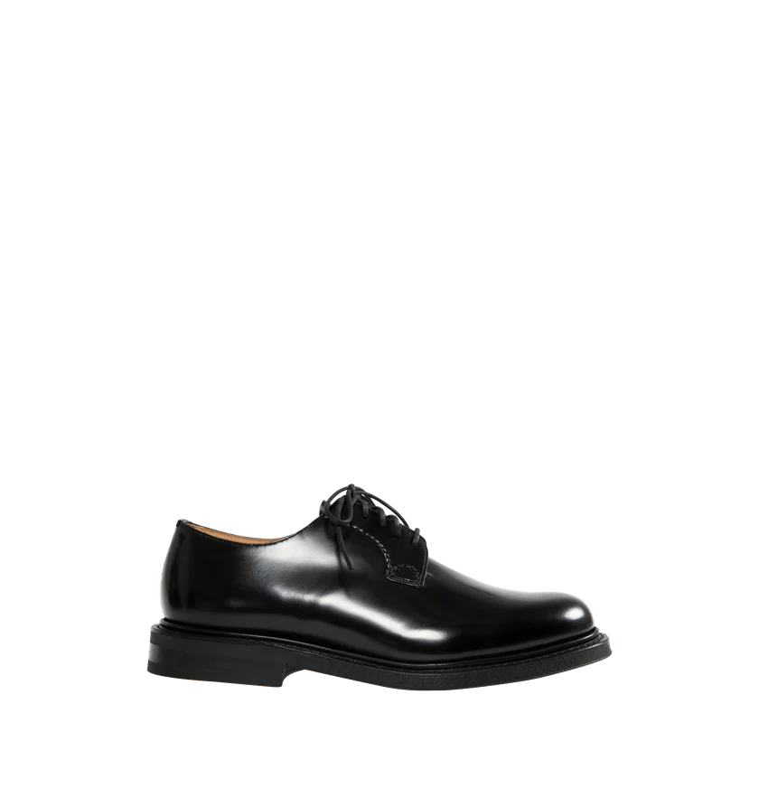 Church's o1h1sh11225 Shannon Polishbinder Shoes in Black Size US 8 / EU 41 - 1 Thumbnail