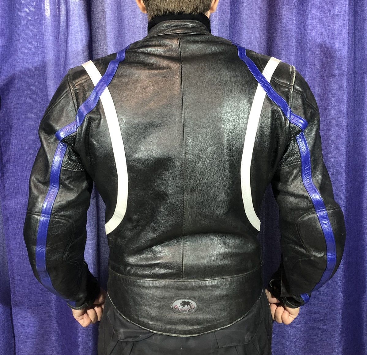Ferrari × Honda × Yamaha Buffalo motorcycle Leather jacket Racing Size US S / EU 44-46 / 1 - 4 Thumbnail