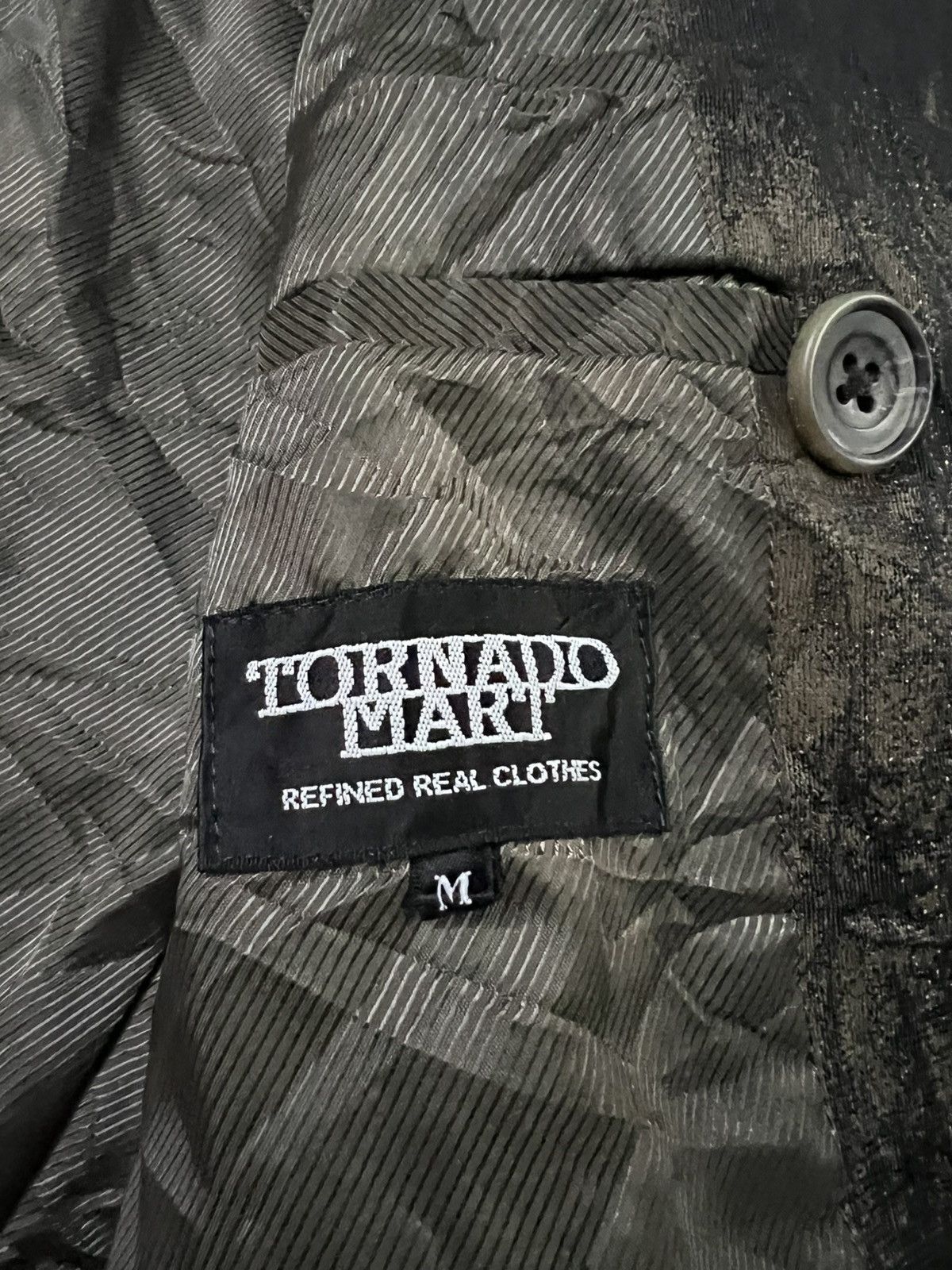 If Six Was Nine × Tornado Mart TORNADO MART MOLESKIN BELTED TRENCH COAT Size US S / EU 44-46 / 1 - 18 Thumbnail