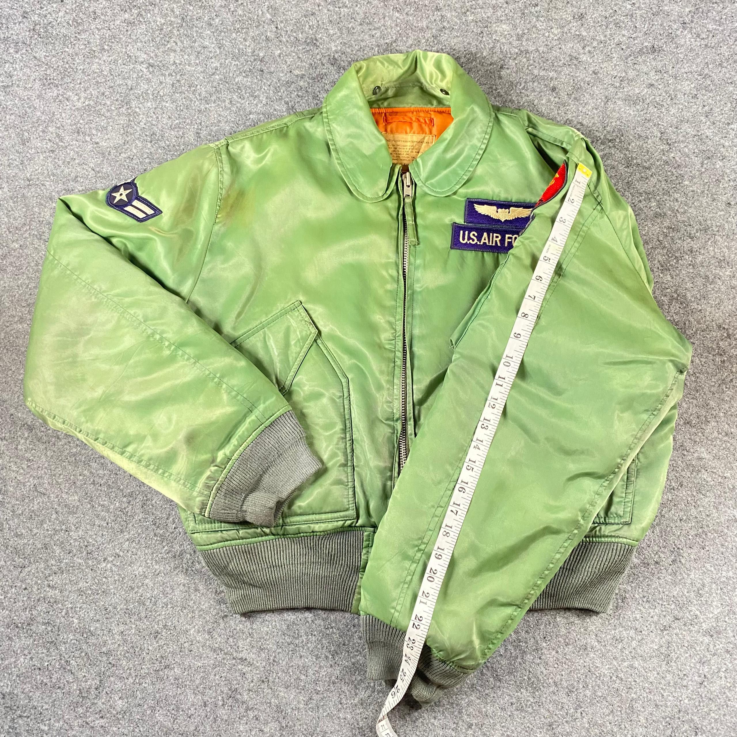 Other Vintage 90s Jacket Flyer Men USAF Bombers Jacket Size US L / EU 52-54 / 3 - 5 Thumbnail
