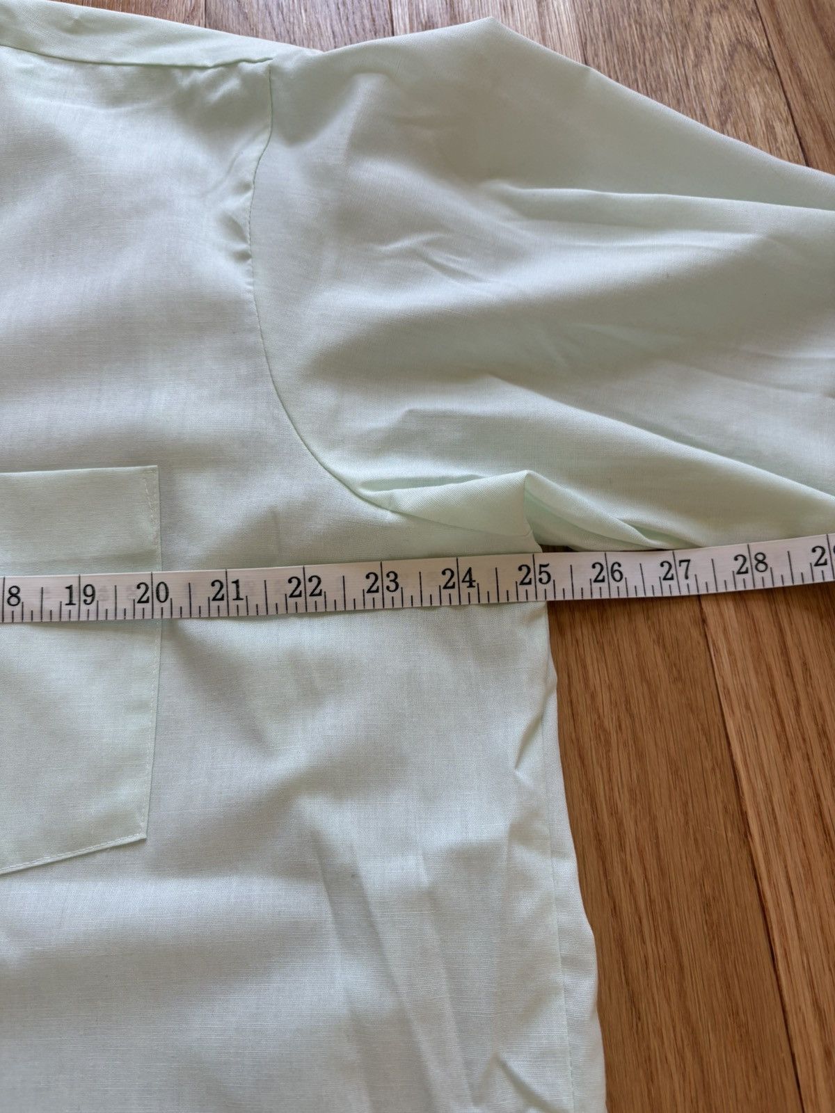 Arrow Arrow Belmont Club Vintage 50s Mint Green Dress Shirt 17 35 Size US L / EU 52-54 / 3 - 10 Thumbnail