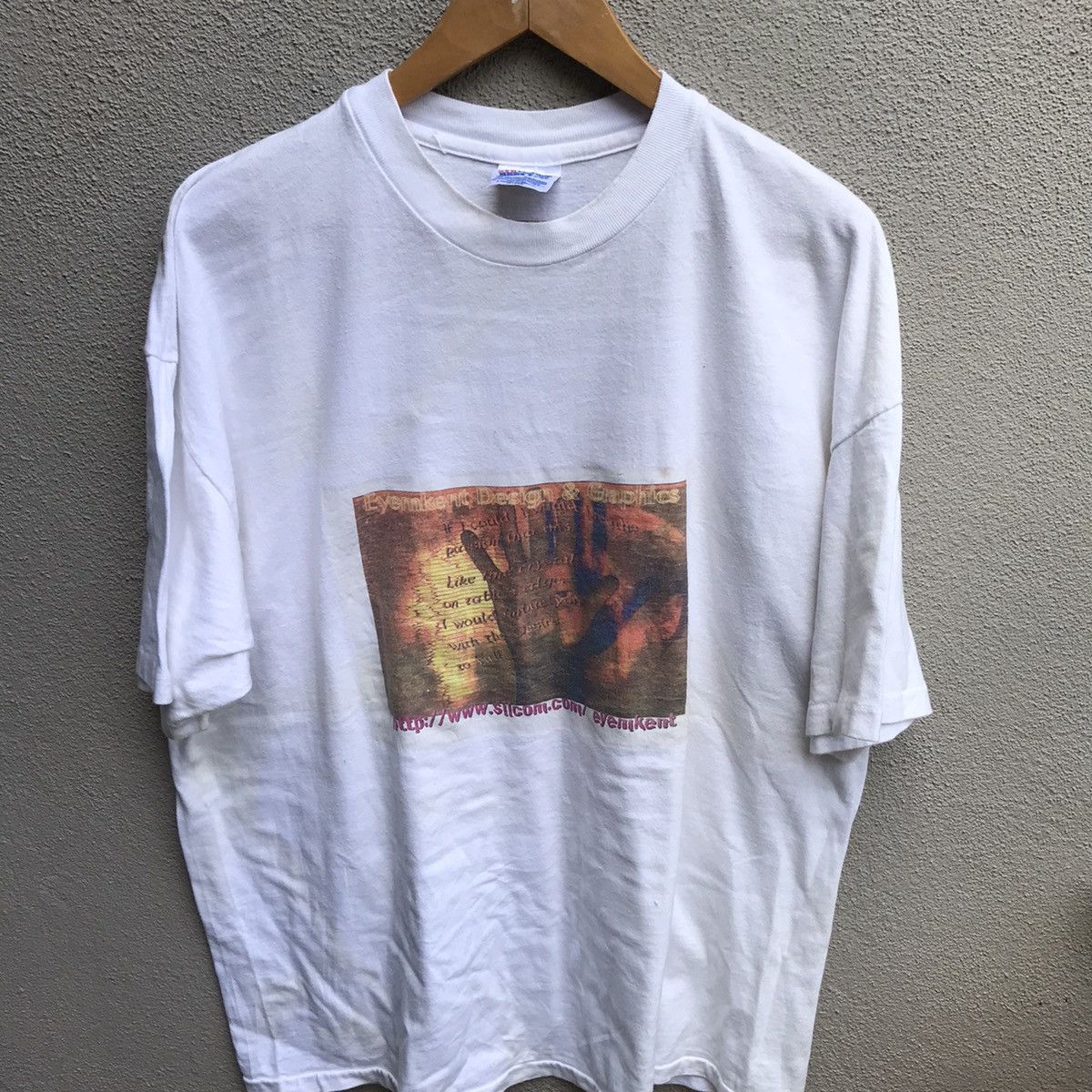Vintage Vintage 90s GRAPHIC art tee windows software Size US XL / EU 56 / 4 - 2 Thumbnail