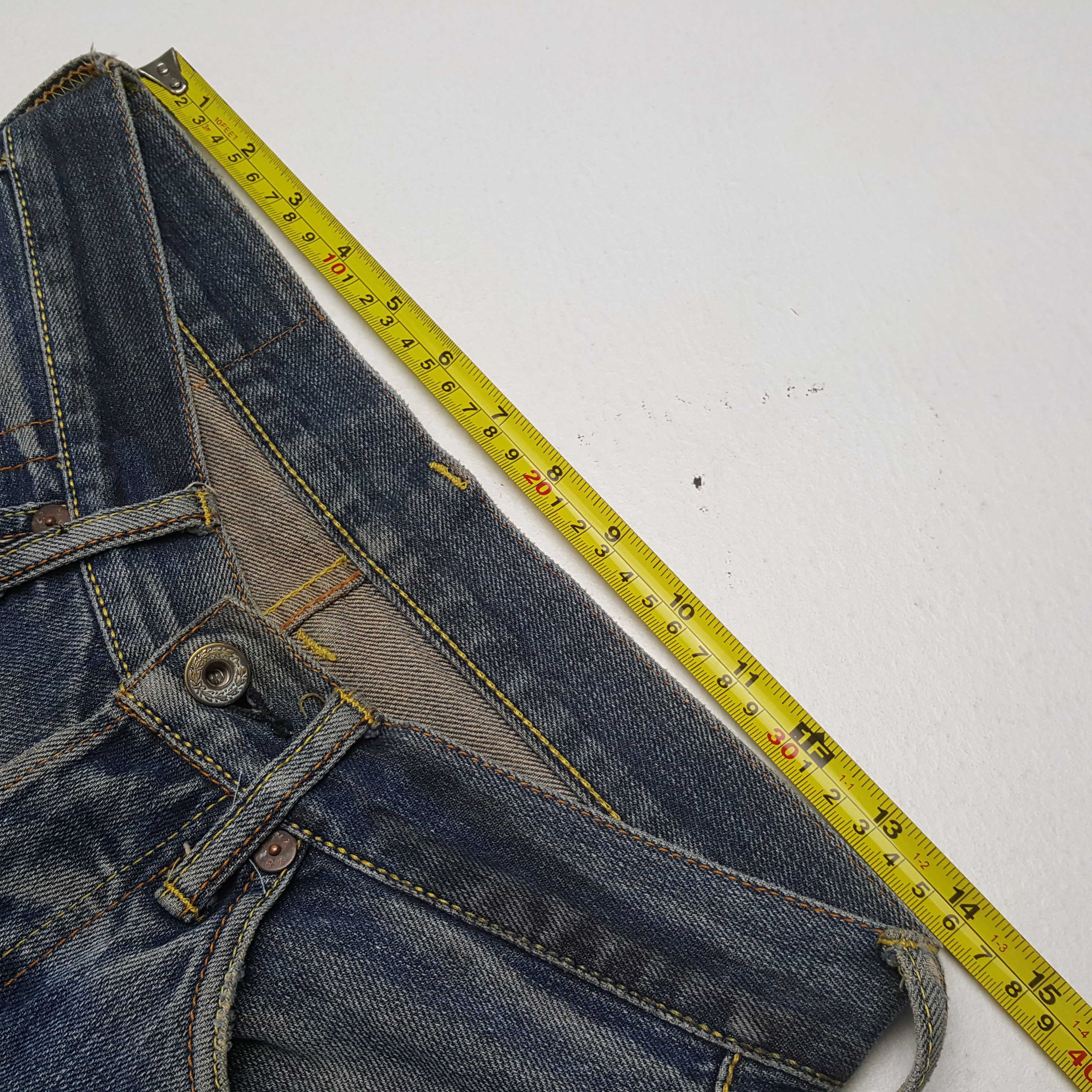 Evisu Vintage Evisu Japanese Brand Daicock Custom Jeans C318N7 Size US 28 / EU 44 - 11 Thumbnail