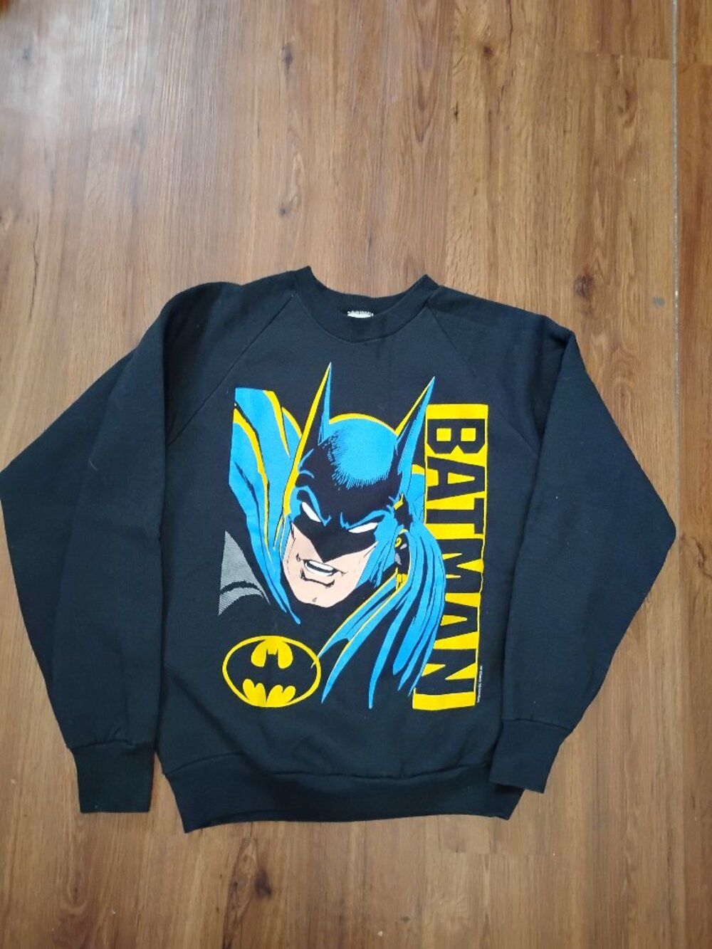 Fruit Of The Loom Vintage 80s Batman Crewneck Sweatshirt Size US L / EU 52-54 / 3 - 2 Thumbnail