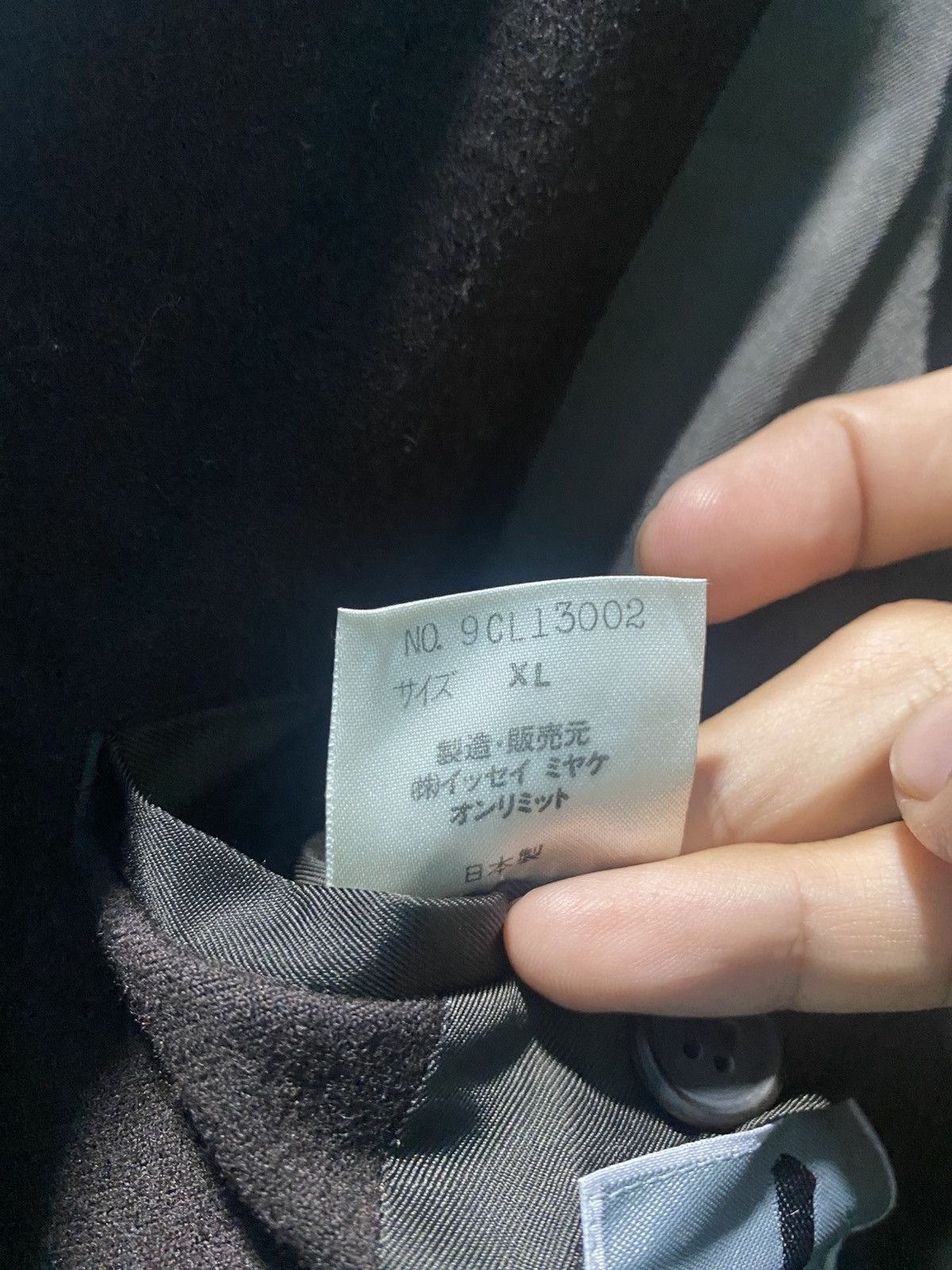 Issey Miyake Archive 80’s Issey Miyake Double Breasted Coat Wool Jacket Size US XL / EU 56 / 4 - 15 Thumbnail