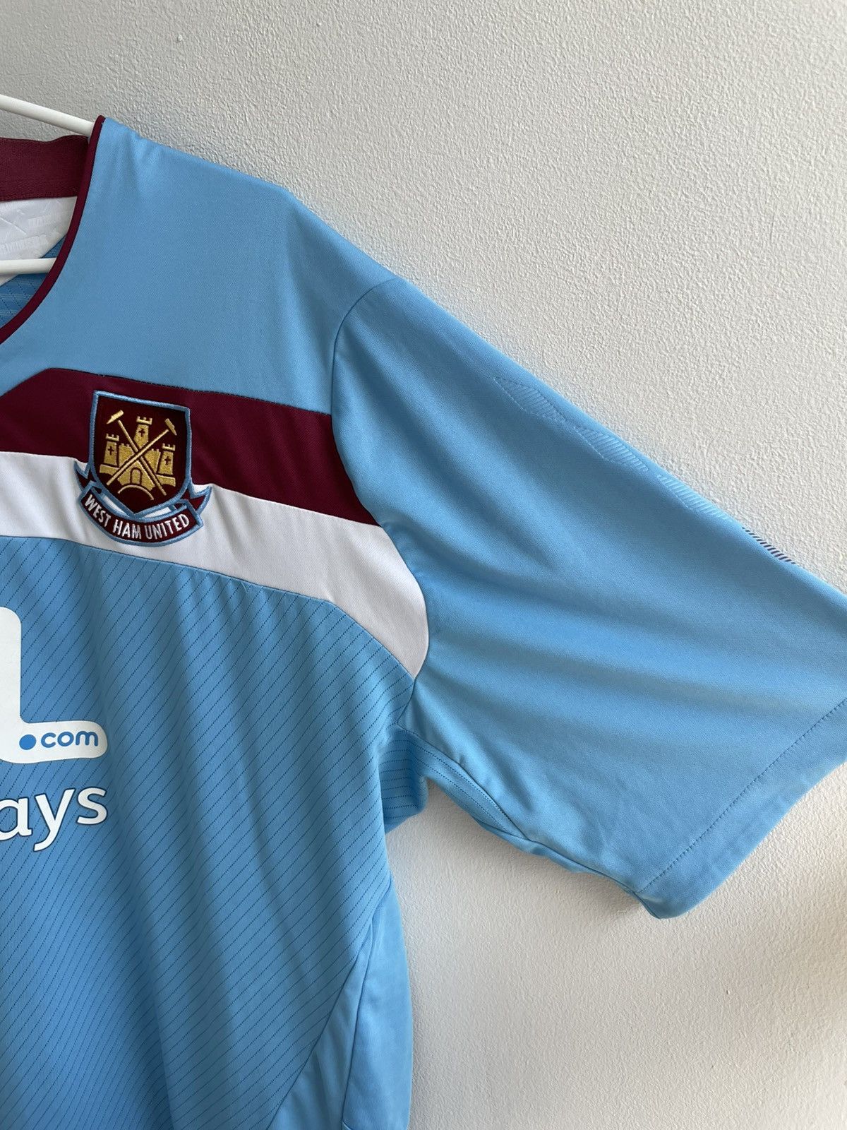 Vintage West Ham United 2008 2009 Away Football Soccer Jersey Shirt Size US XXL / EU 58 / 5 - 5 Thumbnail