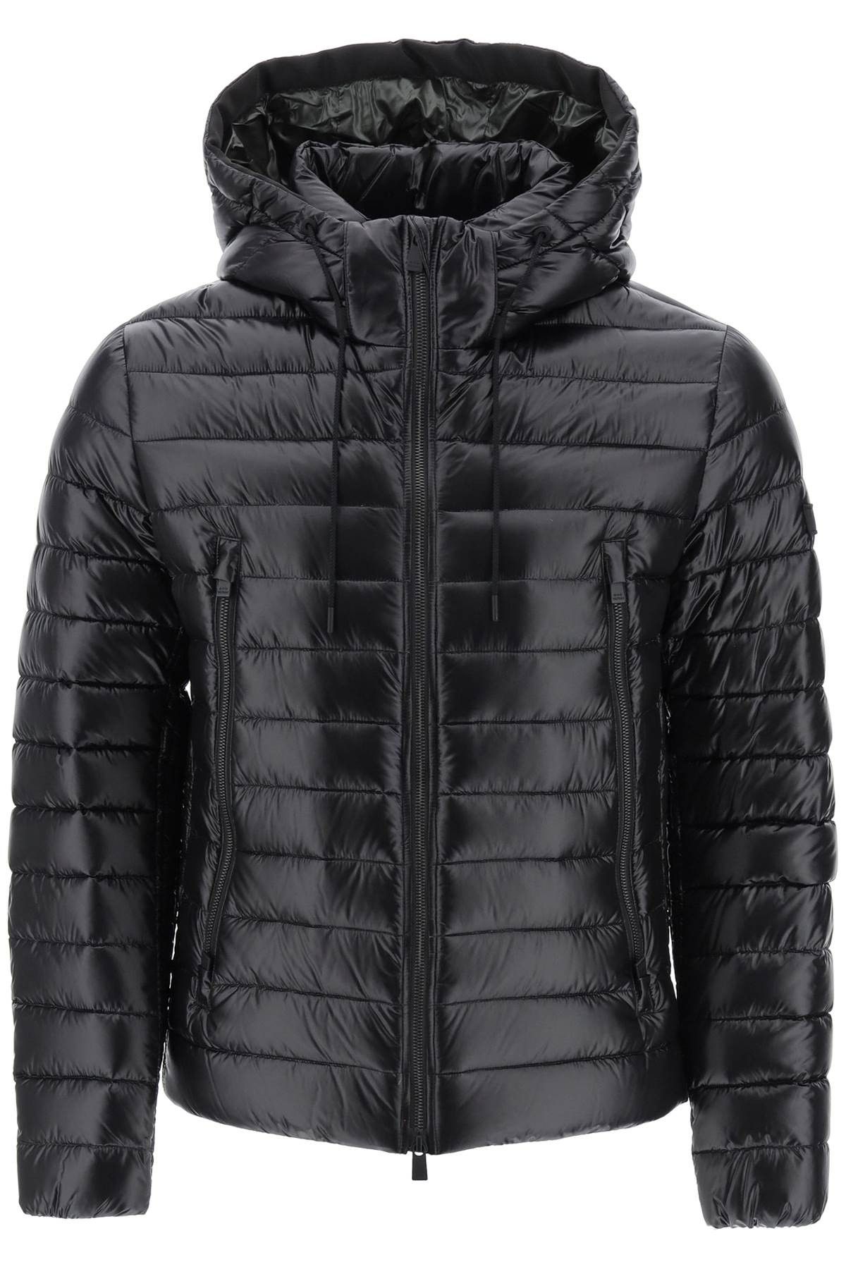 image of Tatras Agolono Light Hooded Puffer Jacket in Nero, Men's (Size Large)