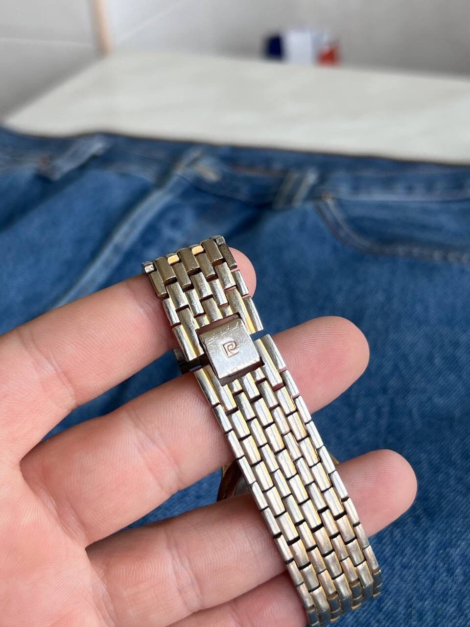 Designer 1990s Pierre Cardin Futuristic Vintage Watch Japanese style Size ONE SIZE - 3 Thumbnail