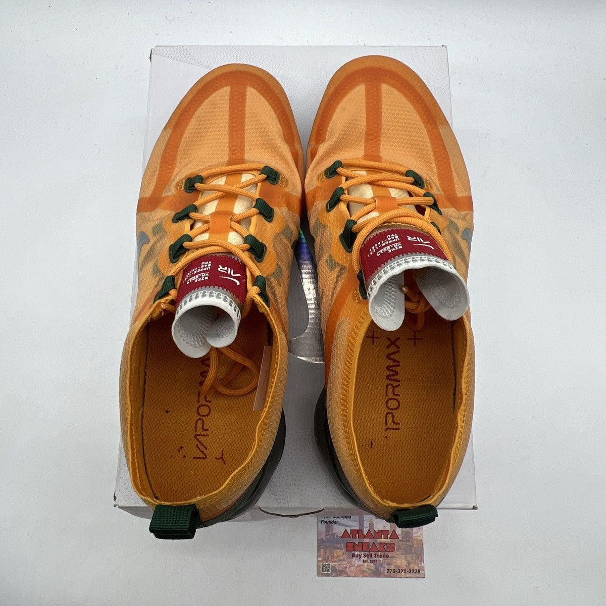 Nike Air VaporMax canyon gold Size US 10.5 / EU 43-44 - 7 Thumbnail