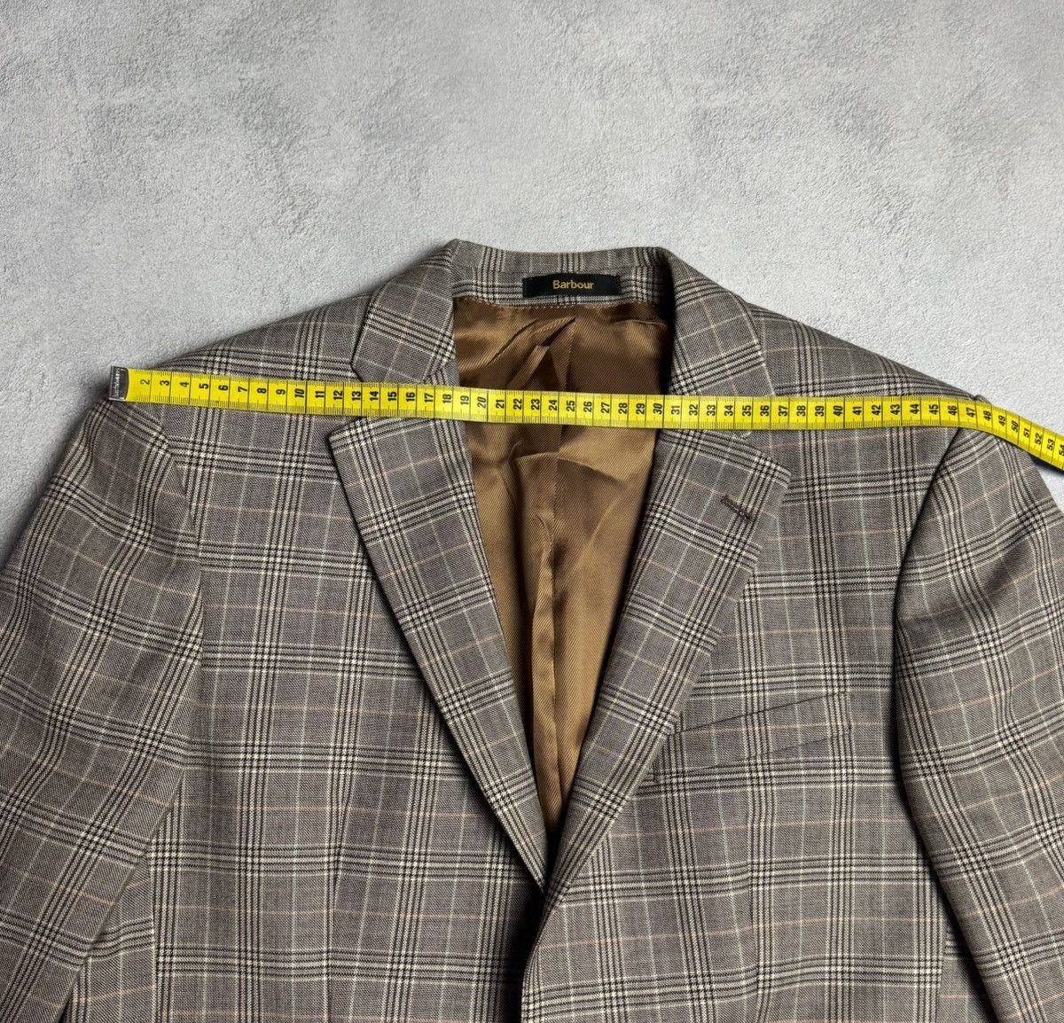 Barbour Barbour Wool Suit Blazer Jacket size L Size 50L - 18 Thumbnail
