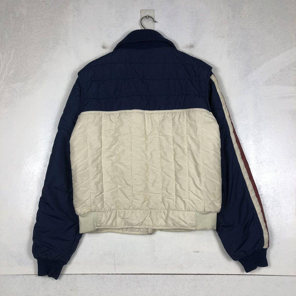 Japanese Brand × Vintage VINTAGE BIKER JACKET PUGFER LIGHT DOWN PROFILE ISSEY MIYAKE Size US M / EU 48-50 / 2 - 10 Thumbnail
