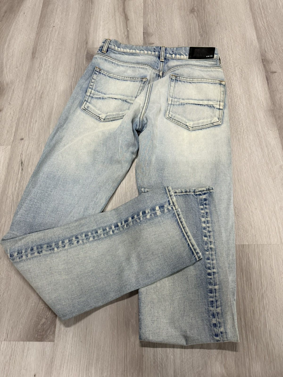 Amiri Amiri Ice Blue Baggy Jeans 29 Size US 29 - 4 Thumbnail