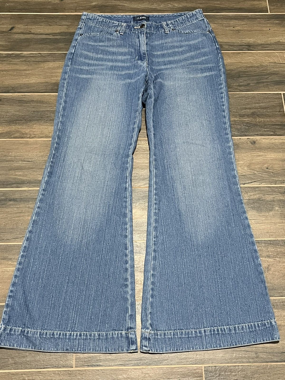 Japanese Brand × Vintage vintage sexy japan jeans distressed low rise flared 90s Size 28" / US 6 / IT 42 - 1 Thumbnail