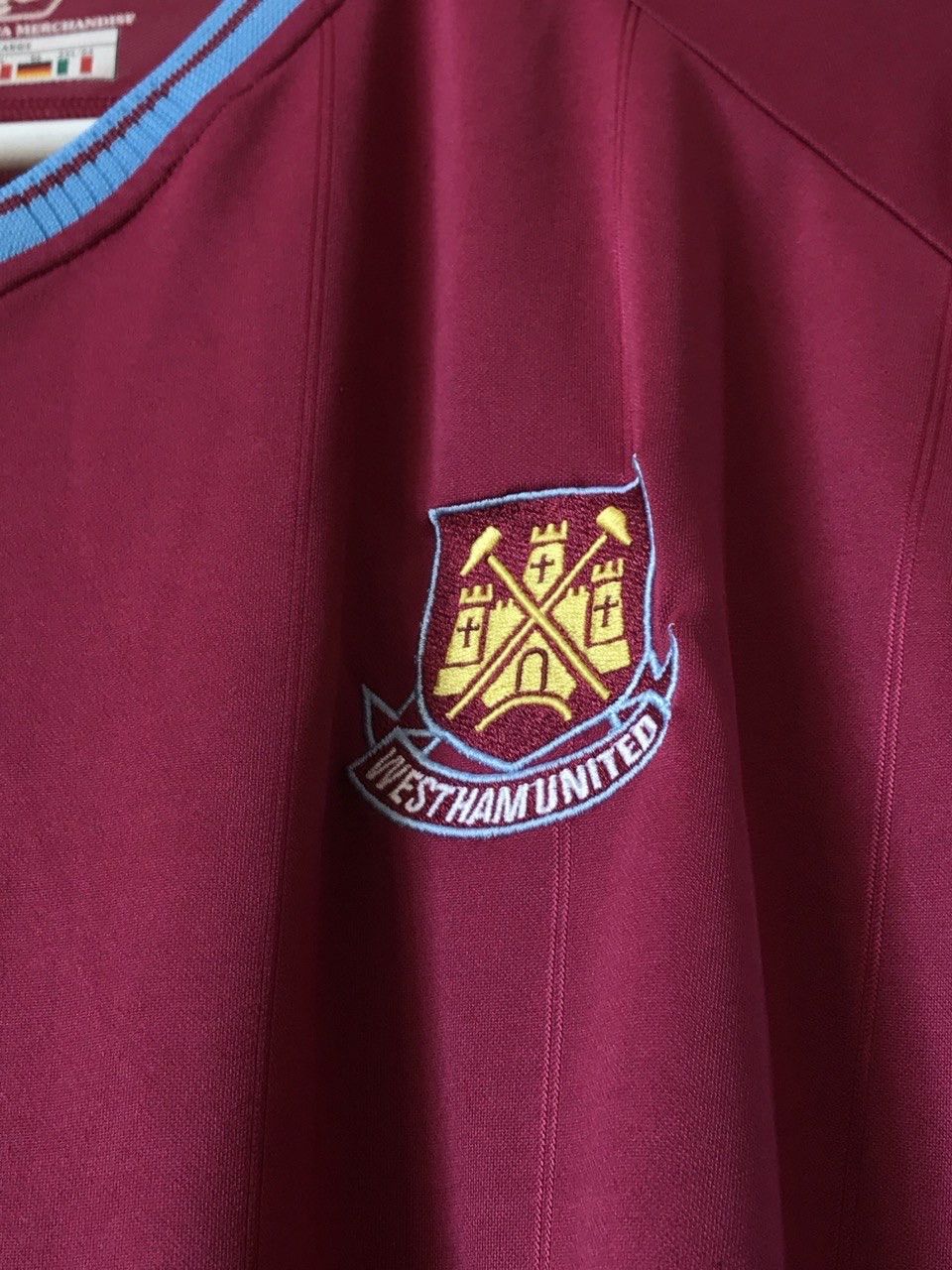 Reebok Reebok West Ham United 2004/05 Jersey Size US XL / EU 56 / 4 - 6 Thumbnail