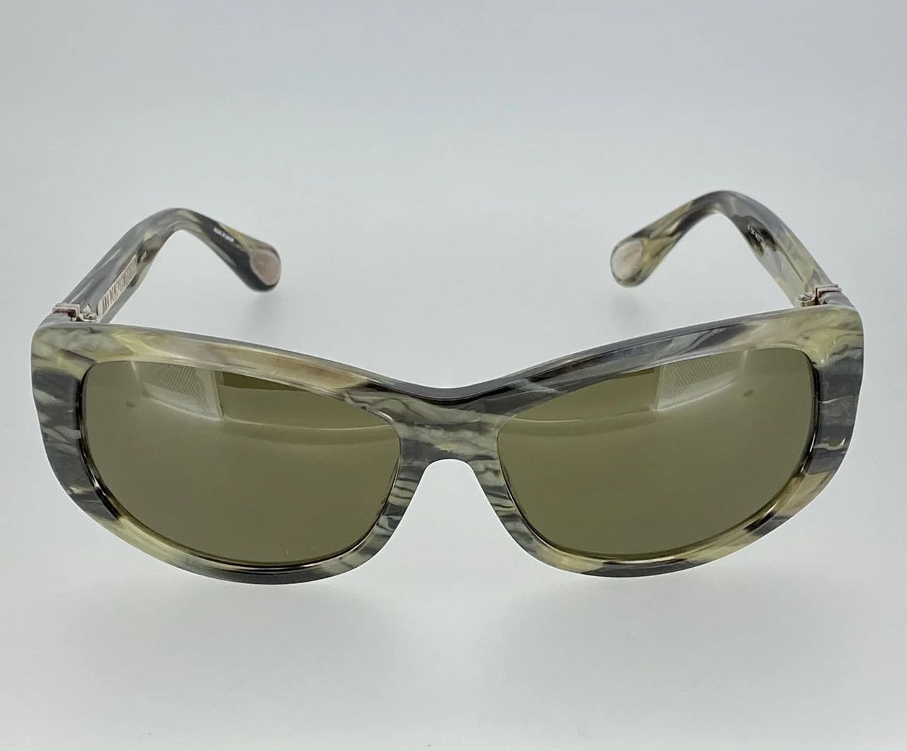 Ann Demeulemeester Ann Demeulemeester Sunglasses Cat Eye Tortoise and Brown Size ONE SIZE - 12 Thumbnail