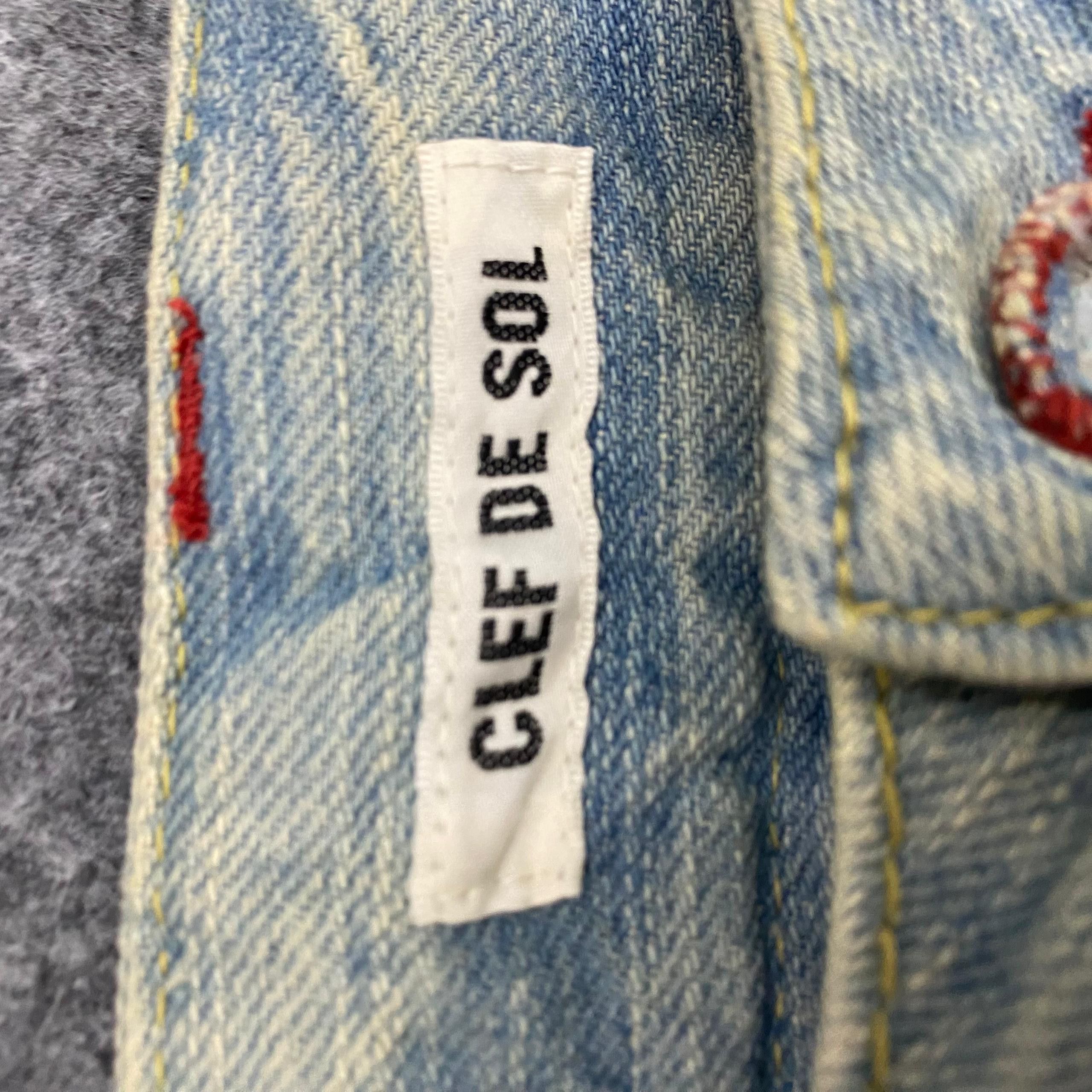 If Six Was Nine 💥Best Offer💥Vintage Clief De Sol Double Waist Denim Size US 34 / EU 50 - 11 Thumbnail