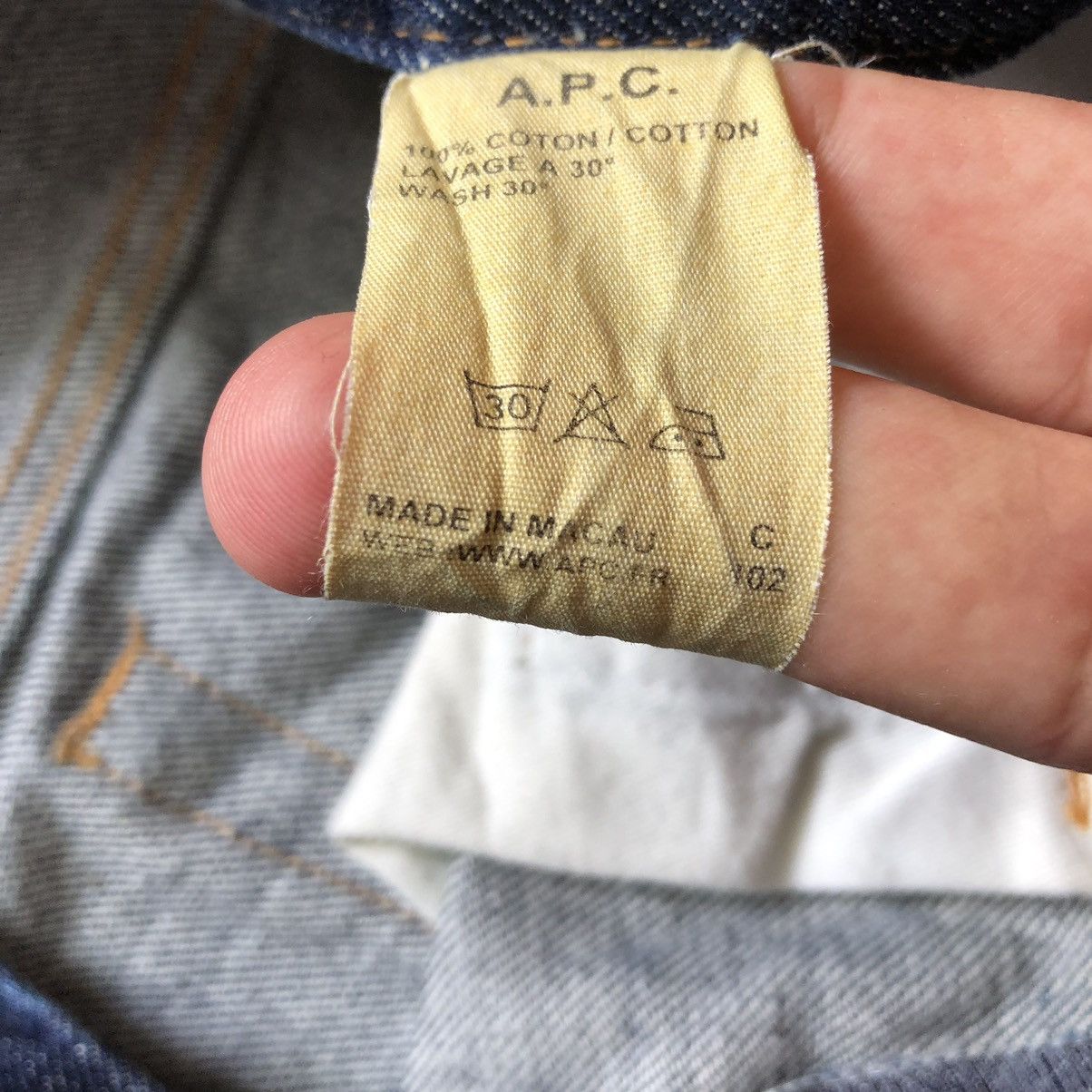 A.P.C. A.P.C New Cure H Raw Denim Jeans Size 31 Size US 31 - 7 Thumbnail
