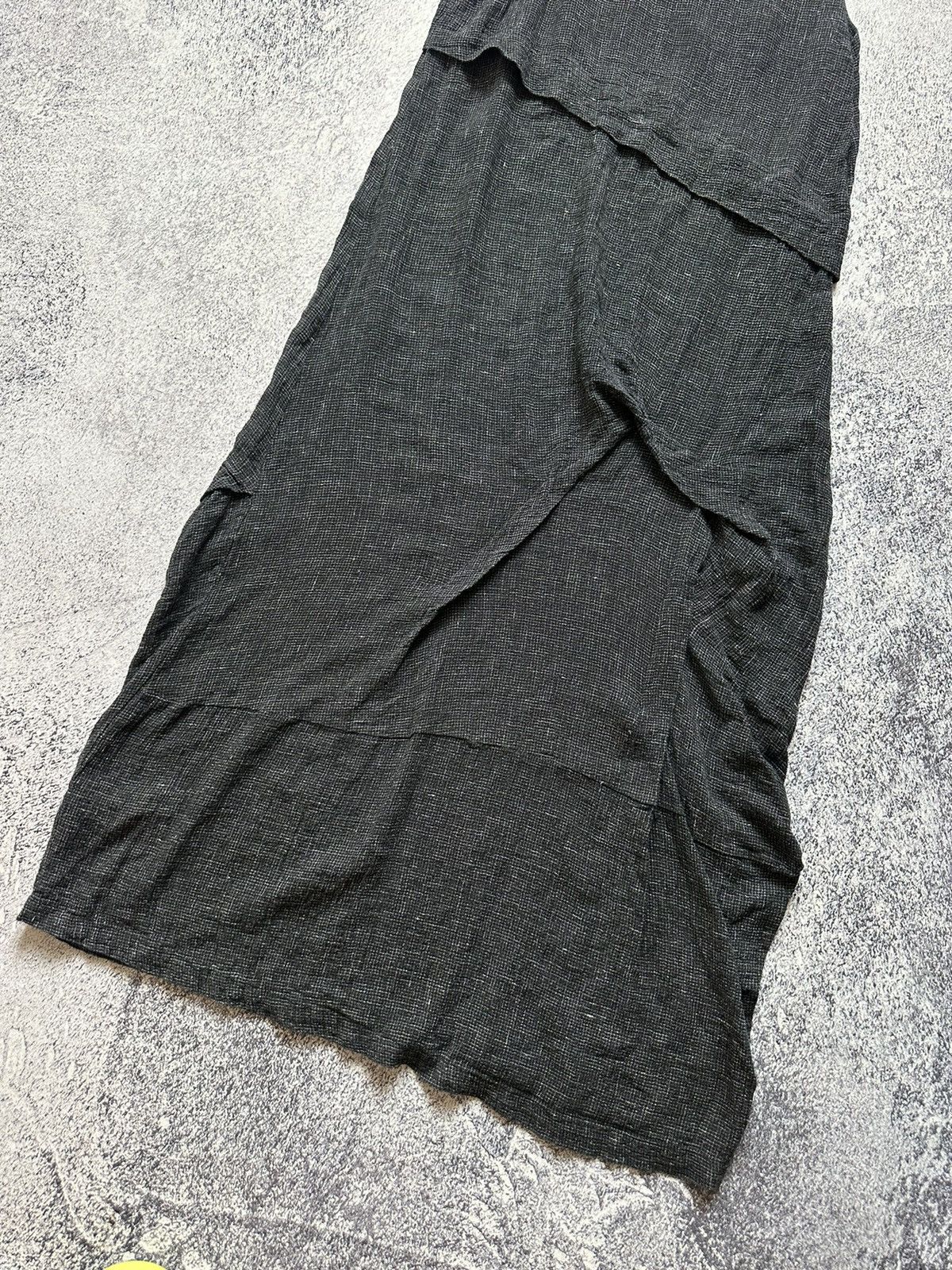 OSKA dresses for women ISCHIKO by OSKA avantgarde grey US10 Linen Size L / US 10 / IT 46 - 8 Thumbnail