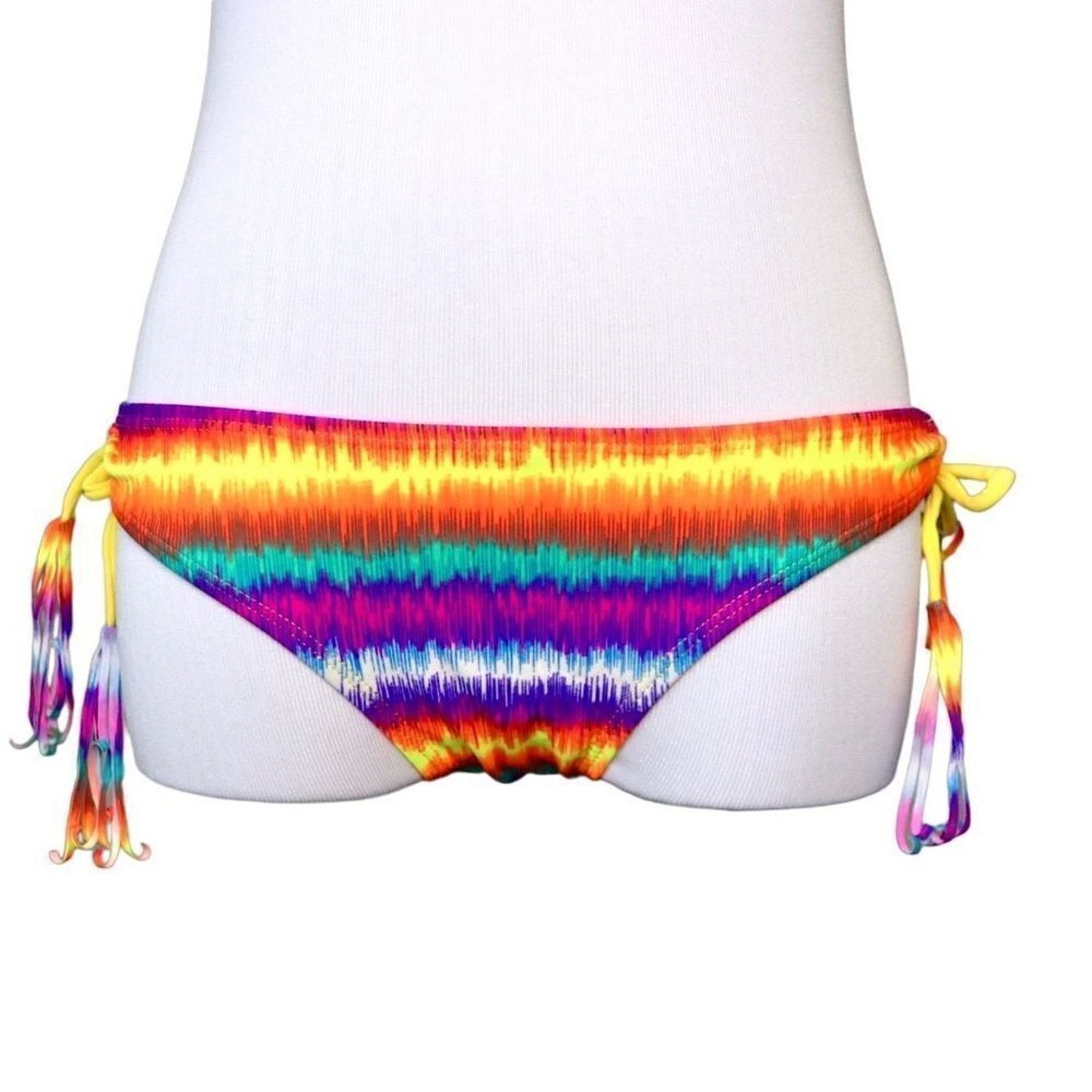Other Eve's Temptation Psychedelic Fringed Bikini Swimsuit SMALL Size S / US 4 / IT 40 - 8 Thumbnail