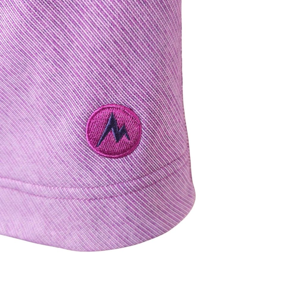 Marmot Marmot Kenzie Fleece Jacket Womens Size Medium Purple Pink Full Zip Mock Neck Jacket Size M / US 6-8 / IT 42-44 - 5 Thumbnail