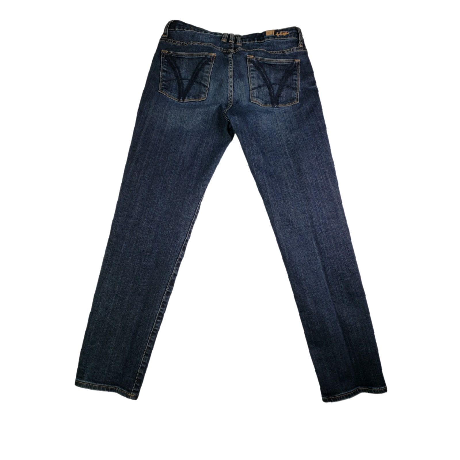 Vintage KUT from the Kloth Jeans Womens Size 6 Medium Wash Blue Denim EUC Skinny Regular 5-Pocket Belt Loops Size 28" / US 6 / IT 42 - 3 Thumbnail