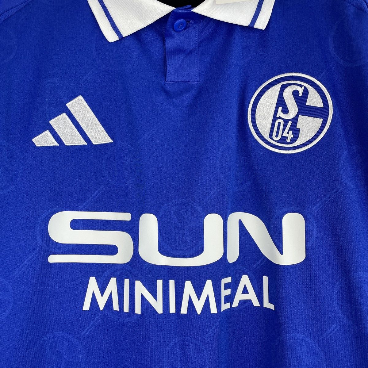 Adidas Schalke 04 Home Adidas Jersey Shirt 2024/2025 size XL LOGO Size US XL / EU 56 / 4 - 2 Thumbnail