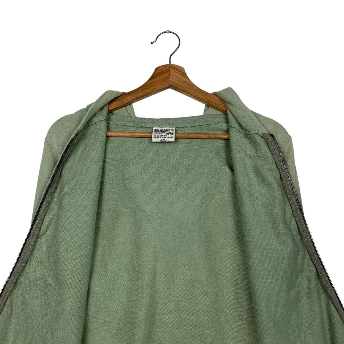 Alpha Industries ALPHA INDUSTRIES ARMY Big Logo Kid Hoodies #1716-C76 Size US M / EU 48-50 / 2 - 12 Thumbnail