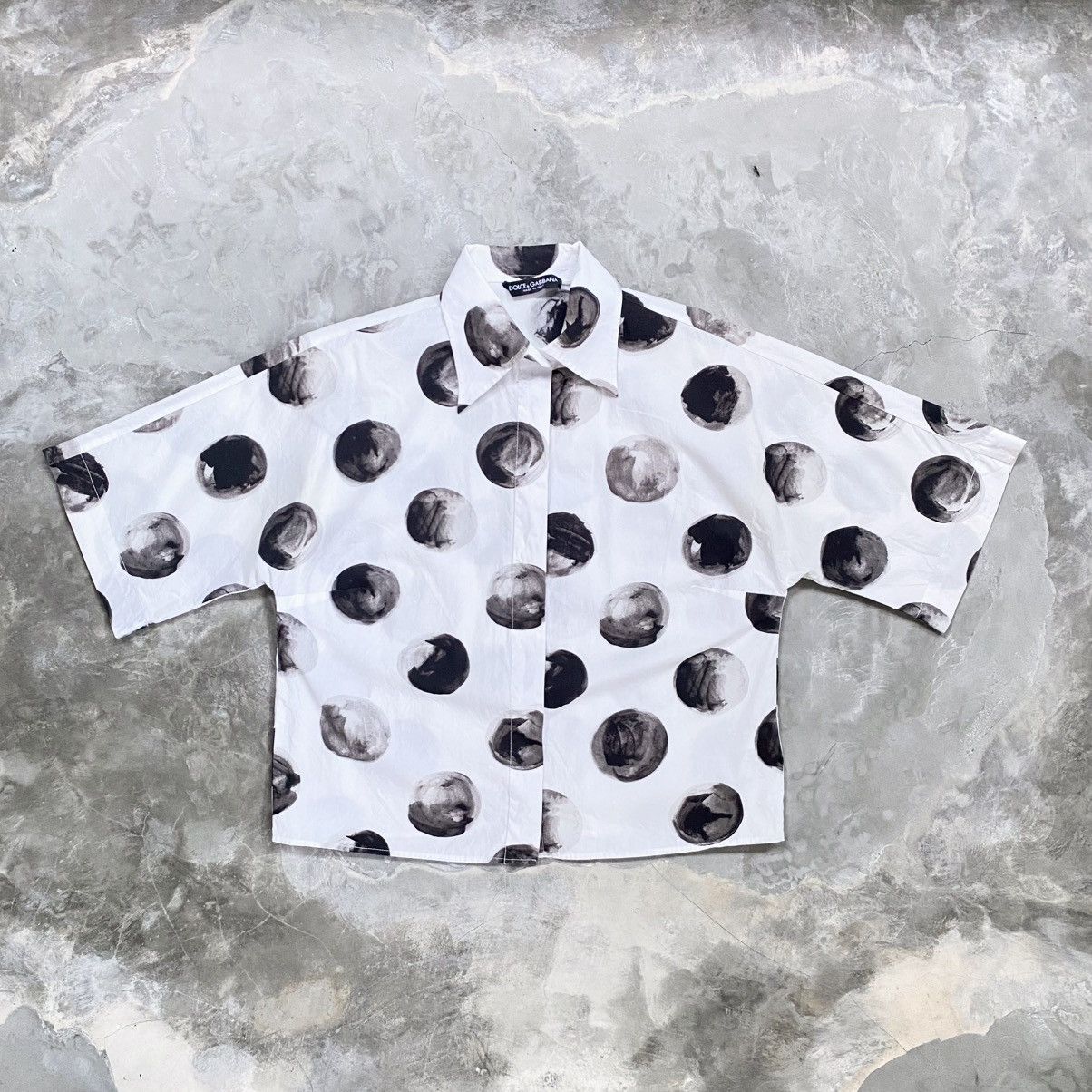Dolce & Gabbana Dolce & Gabbana Polka Blouse shirt Size M / US 6-8 / IT 42-44 - 1 Thumbnail