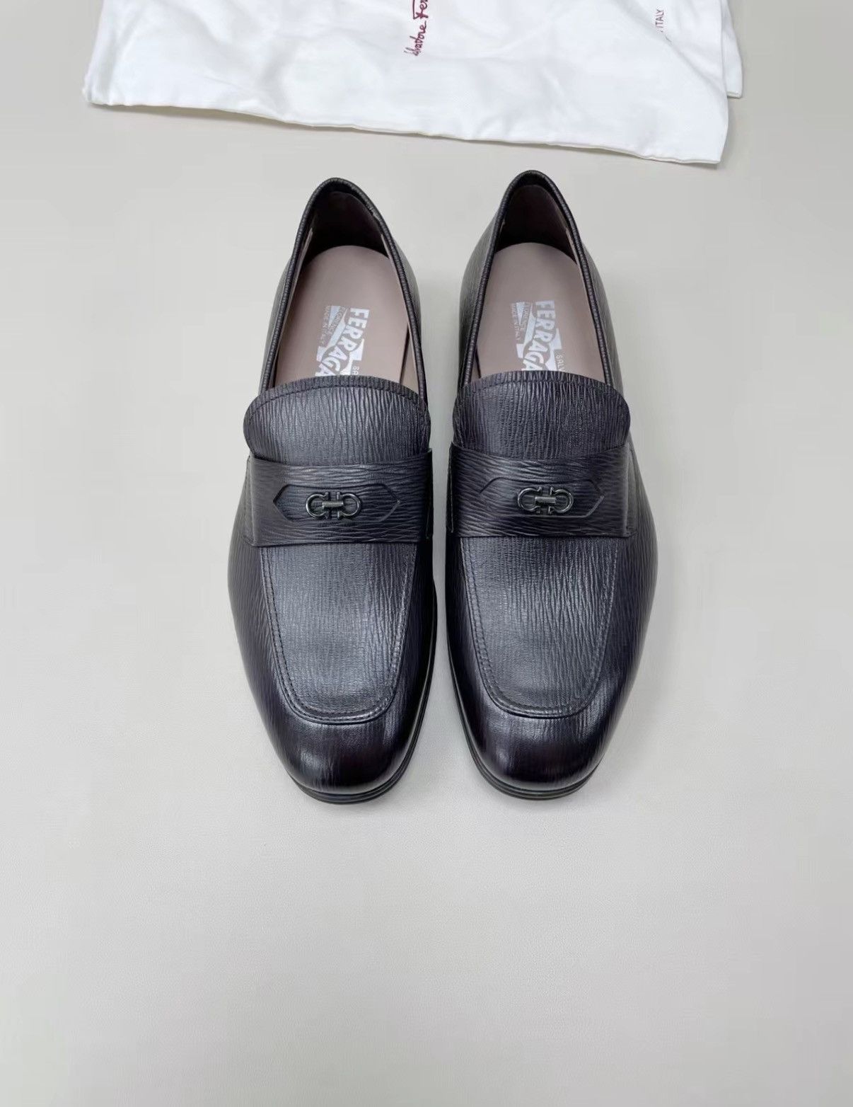 Salvatore Ferragamo Ferragamo Casual Leather Shoes J30 Size US 9.5 / EU 42-43 - 1 Thumbnail