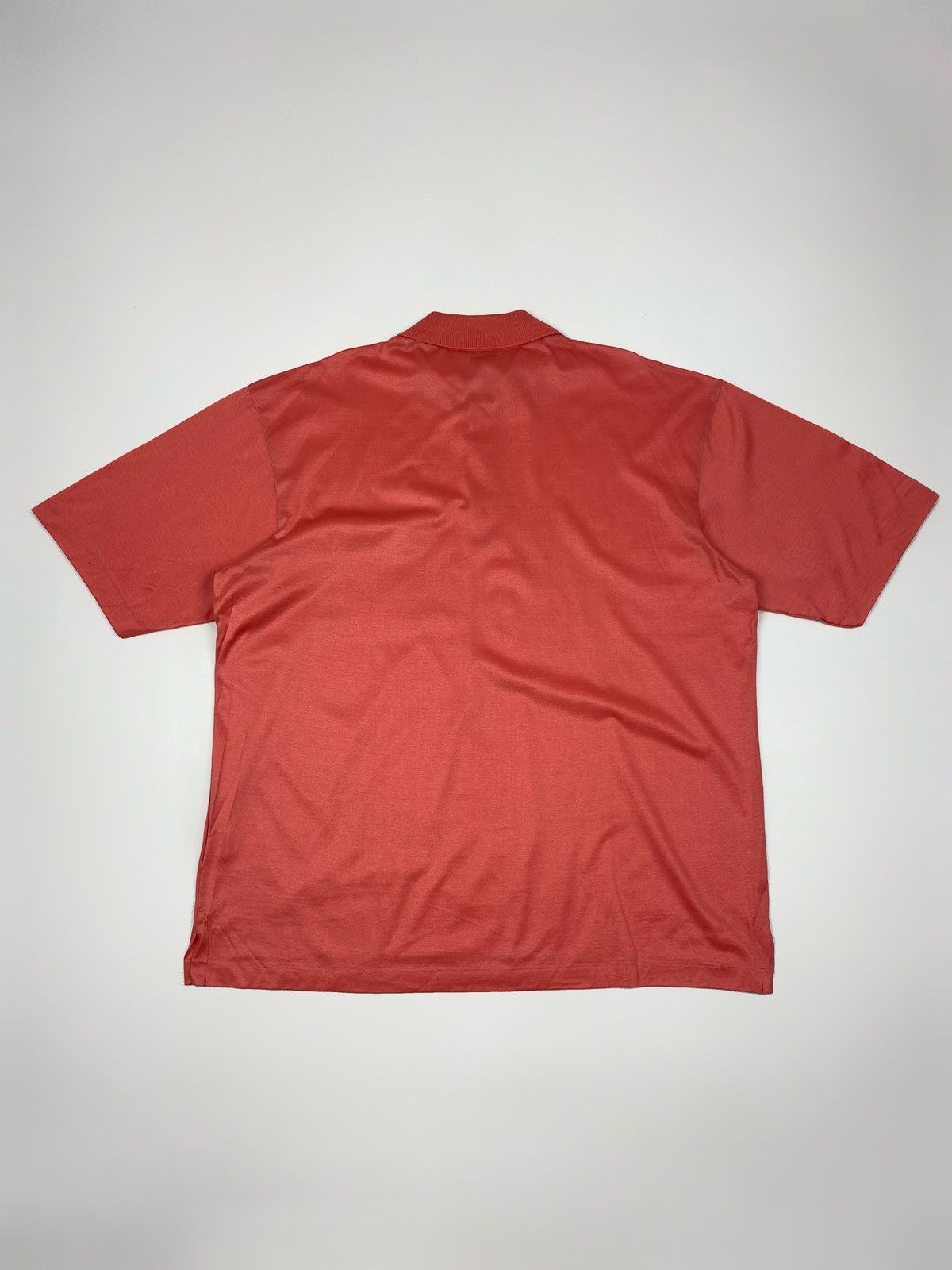 Lanvin 1990’s Vintage Lanvin Paris Shiny Cotton Pocket Polo Shirt Size US XXL / EU 58 / 5 - 7 Thumbnail