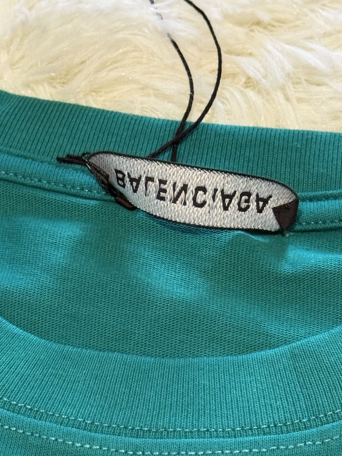 Balenciaga Balenciaga deep green t shirt Size US XS / EU 42 / 0 - 5 Thumbnail