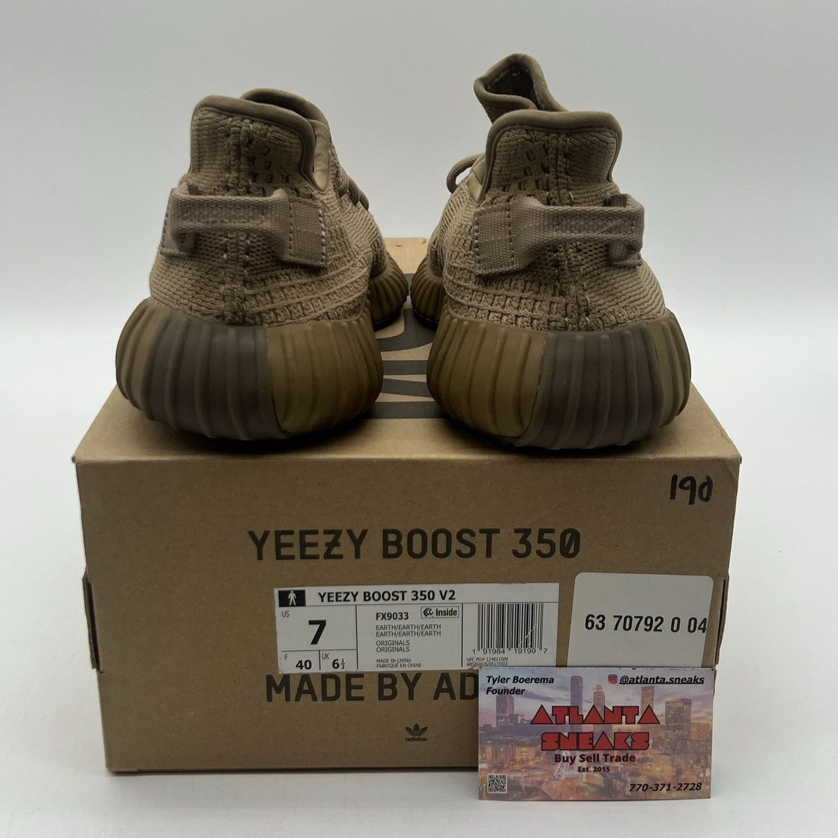 Adidas Yeezy boost 350 earth Size US 7 / EU 40 - 3 Thumbnail