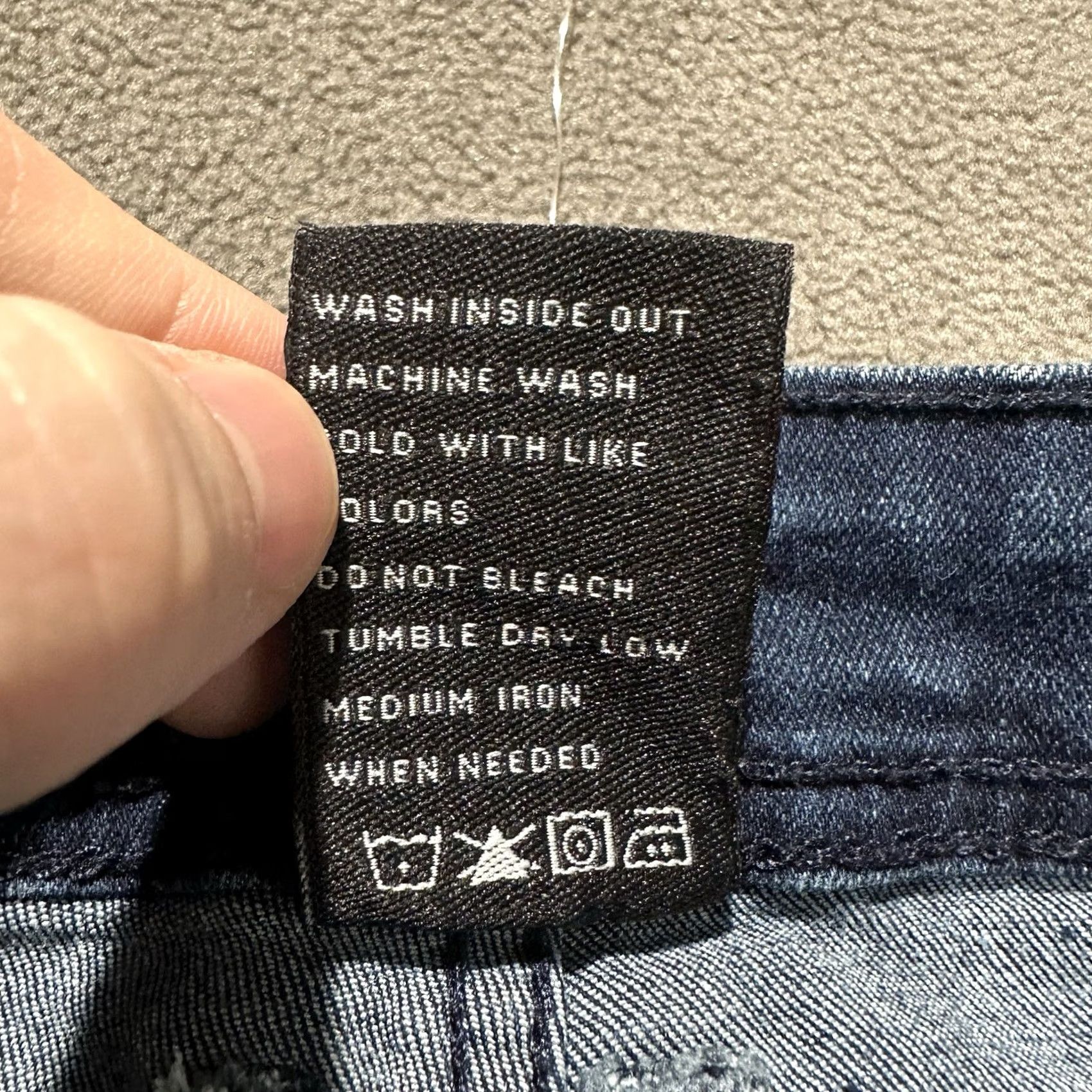 Denime the perfect jean NYC Jeans Mens 32x30 Blue Stretch Denim Slim Thick EUC Size US 32 / EU 48 - 5 Thumbnail