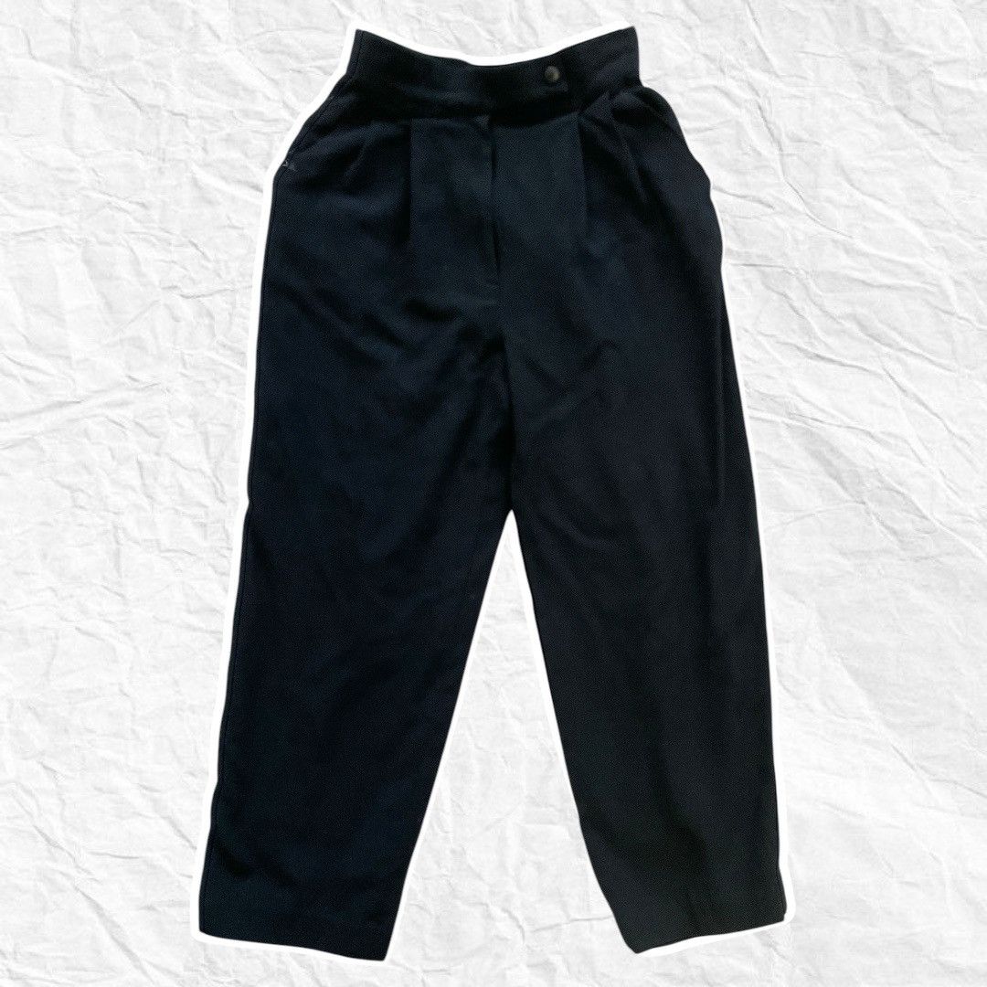 Other Breamar by Jeremy Scott black vintage slacks Size 28" / US 6 / IT 42 - 1 Thumbnail