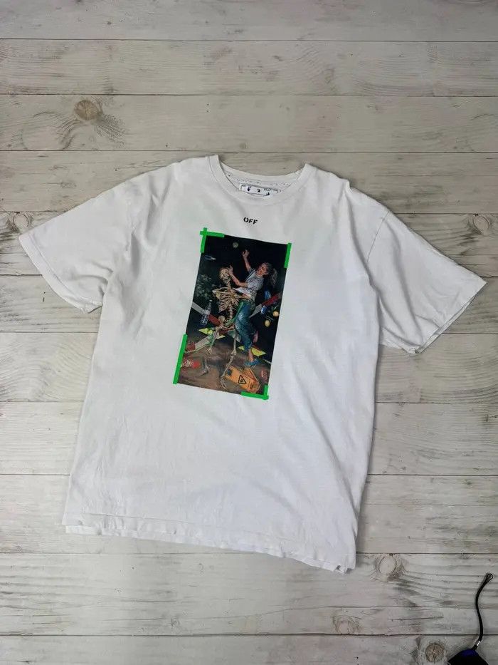 Off-White Off White Pascal Print Tee Oversized Size US L / EU 52-54 / 3 - 1 Thumbnail